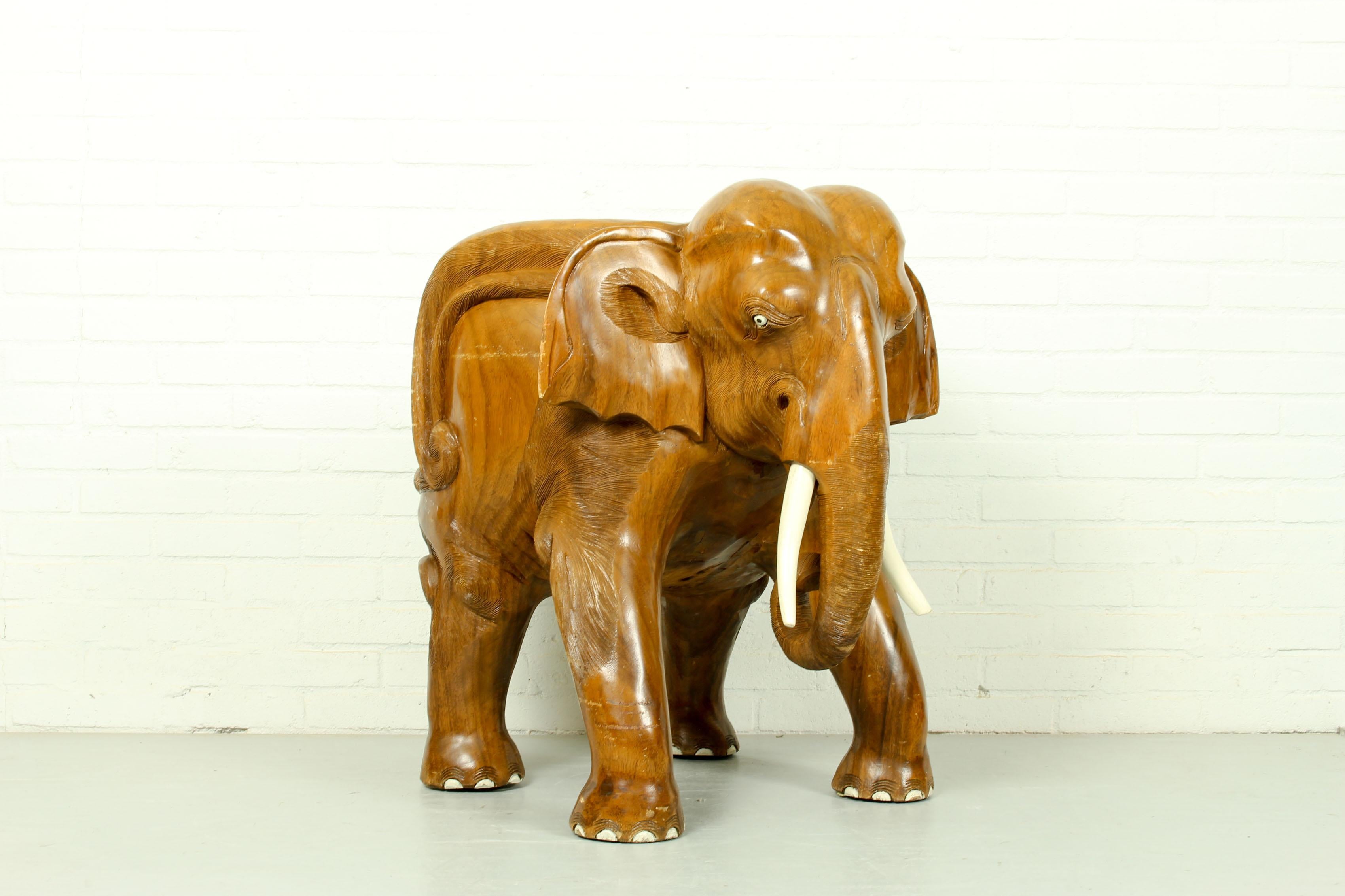 elephant chair antique
