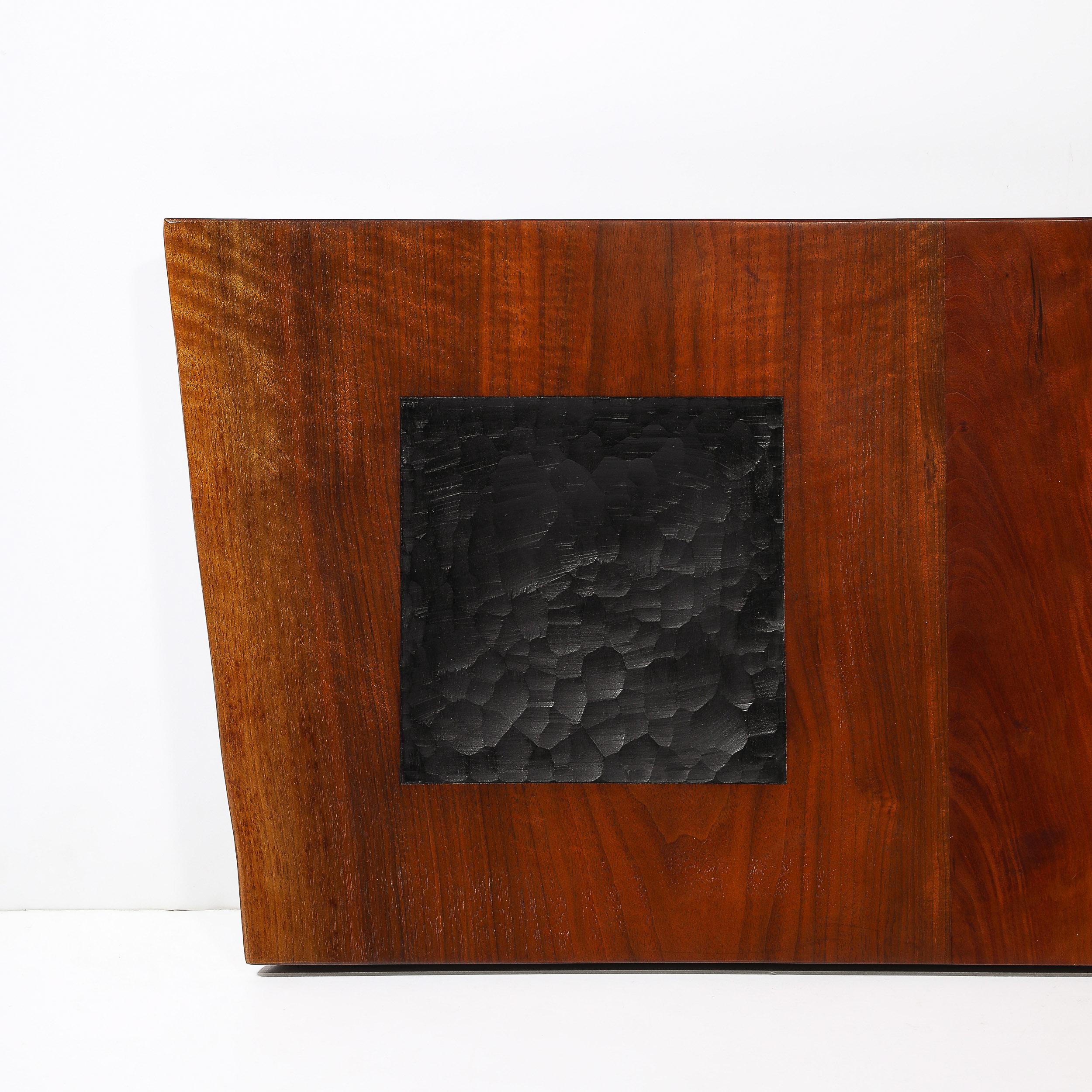 Mid-Century moderno Scultura in legno intagliato di metà secolo 