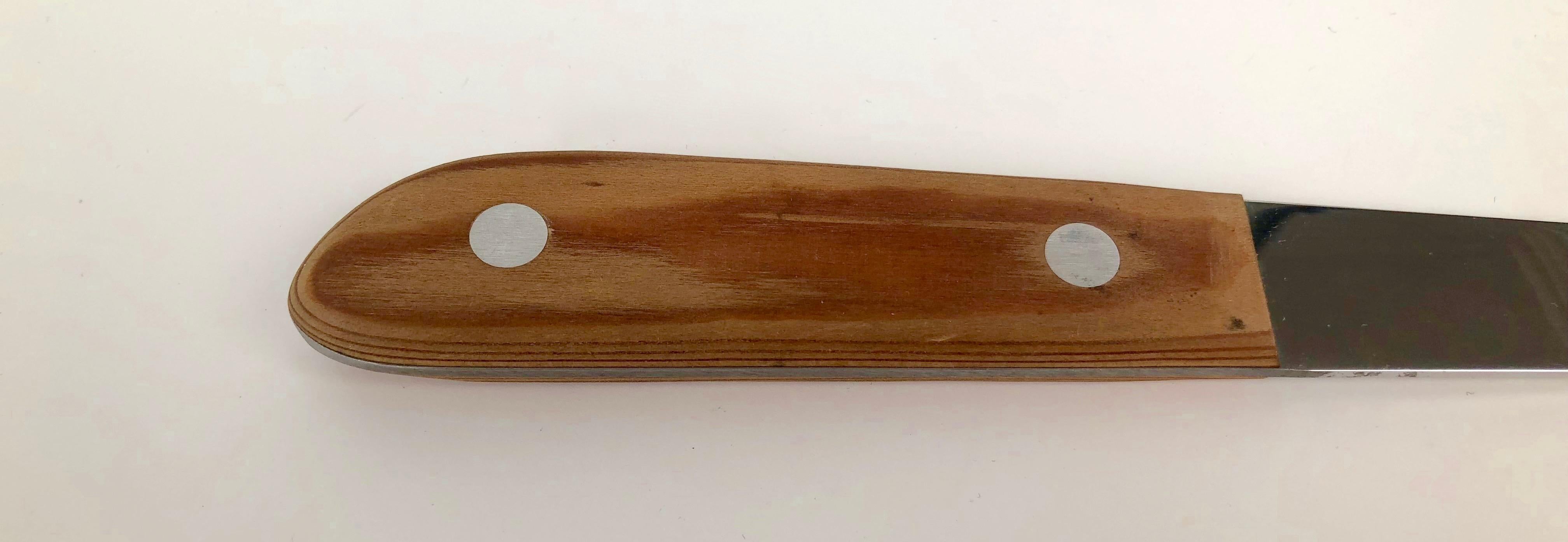 Mid-20th Century Midcentury Carving Knife and Fork by Emboss Austria, 1960s For Sale