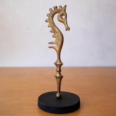 Frederic Weinberg Pferdeskulptur aus Messingguss aus der Jahrhundertmitte 1950er Jahre