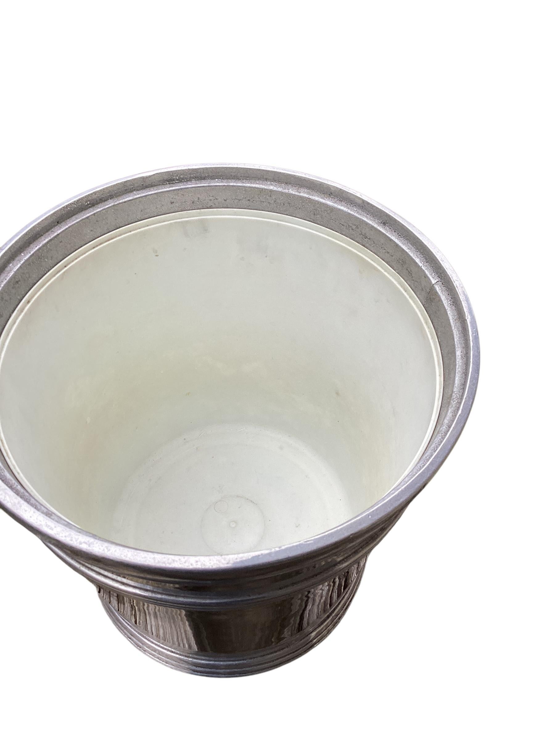 Mid Century Cast Pewter Ice Bucket by Wilton-Columbia, PA For Sale 1