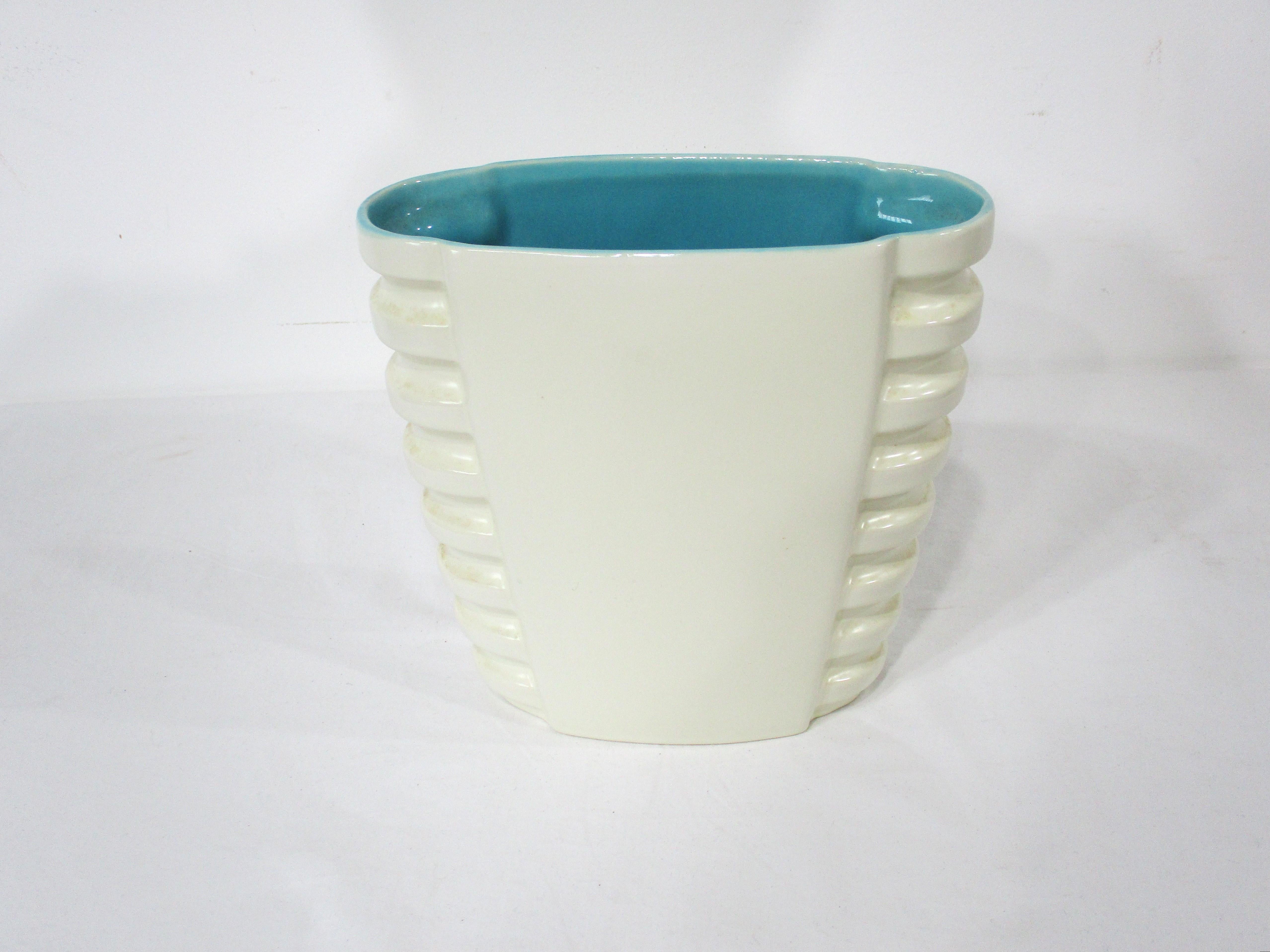 American Mid Century Catalina Pottery Vase  For Sale