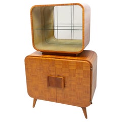 Midcentury Catalogue Display Case by Jindrich Halabala for UP Závody, 1940s