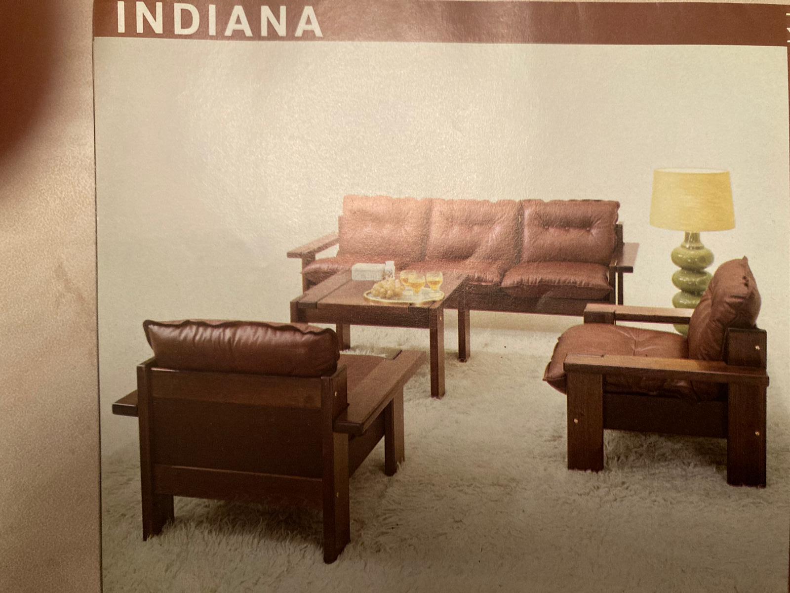 Mid-Century Catalogue Living Room Set, Indiana, 1977s For Sale 11