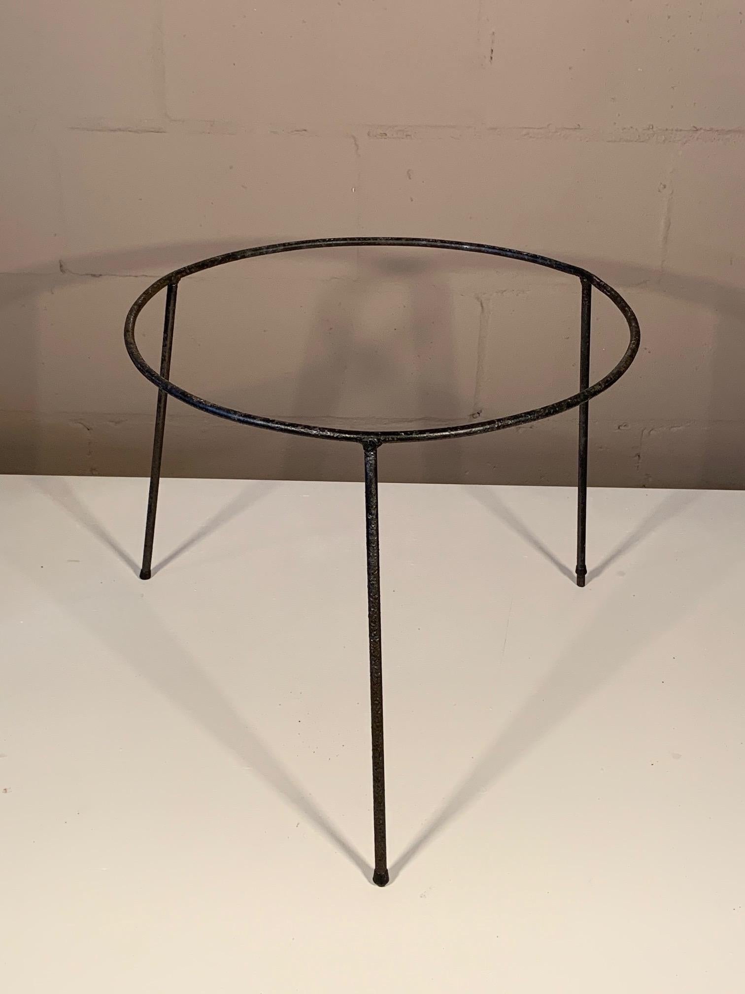 Midcentury Catch All Tray Table Rattan In Good Condition For Sale In St.Petersburg, FL