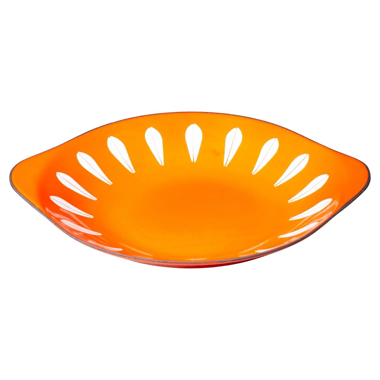 Mid-century Cathrineholm "Lotus" Enamel Bowl c.1960