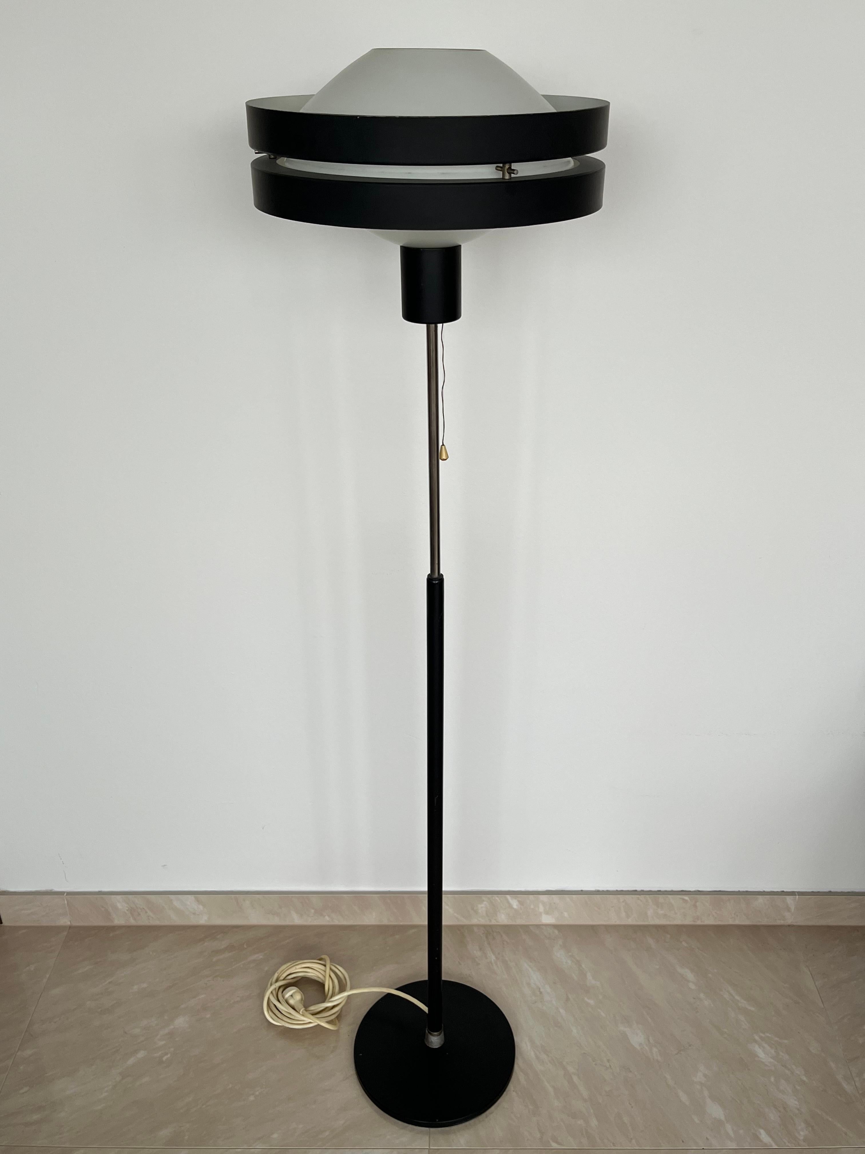 Mid-Century Modern Mid-Century CE AGE Floor Lamp Saturn, Jaroslav Bejvl, Kamenicky Senov, 1970s For Sale