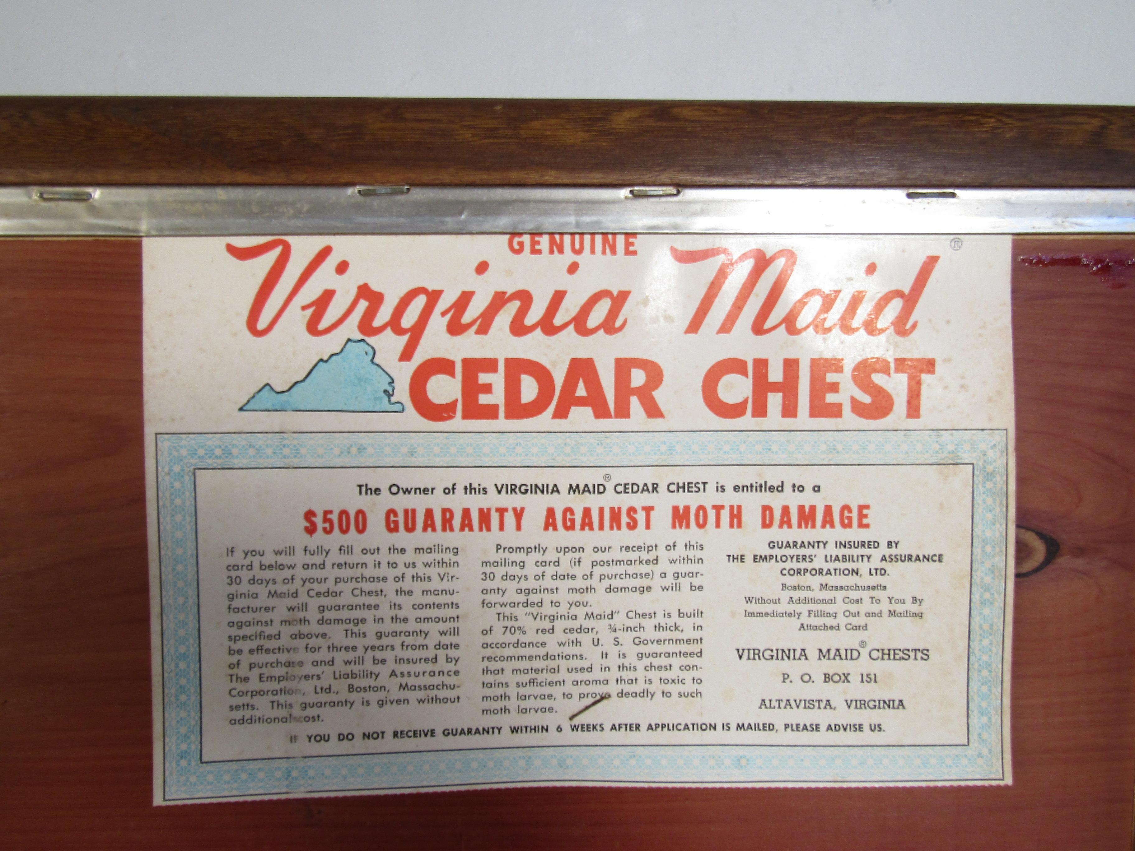 American Midcentury Cedar Chest by Lane