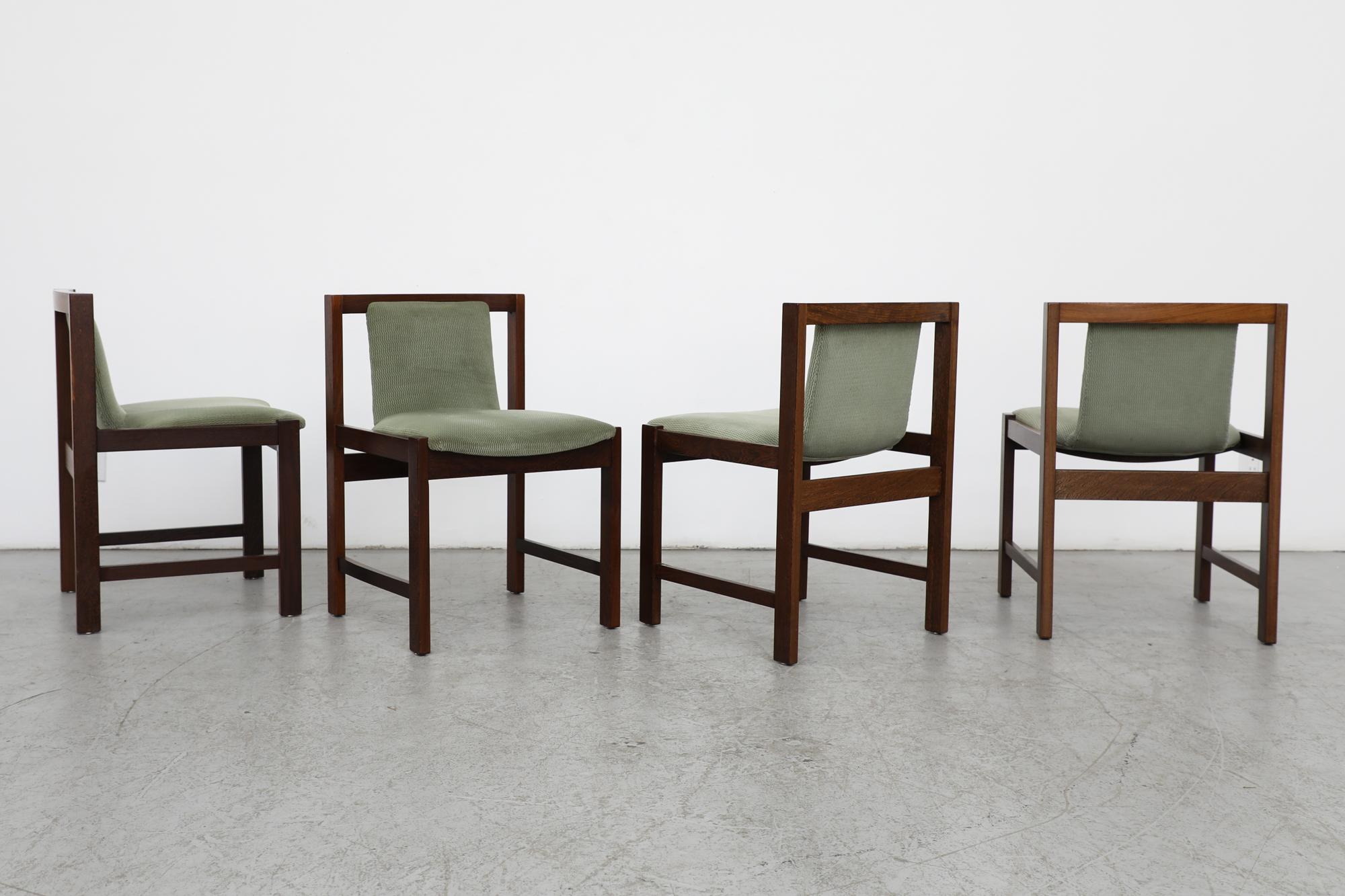 Mid-Century Cees Braakman (attr) Wenge Dining Chairs 9