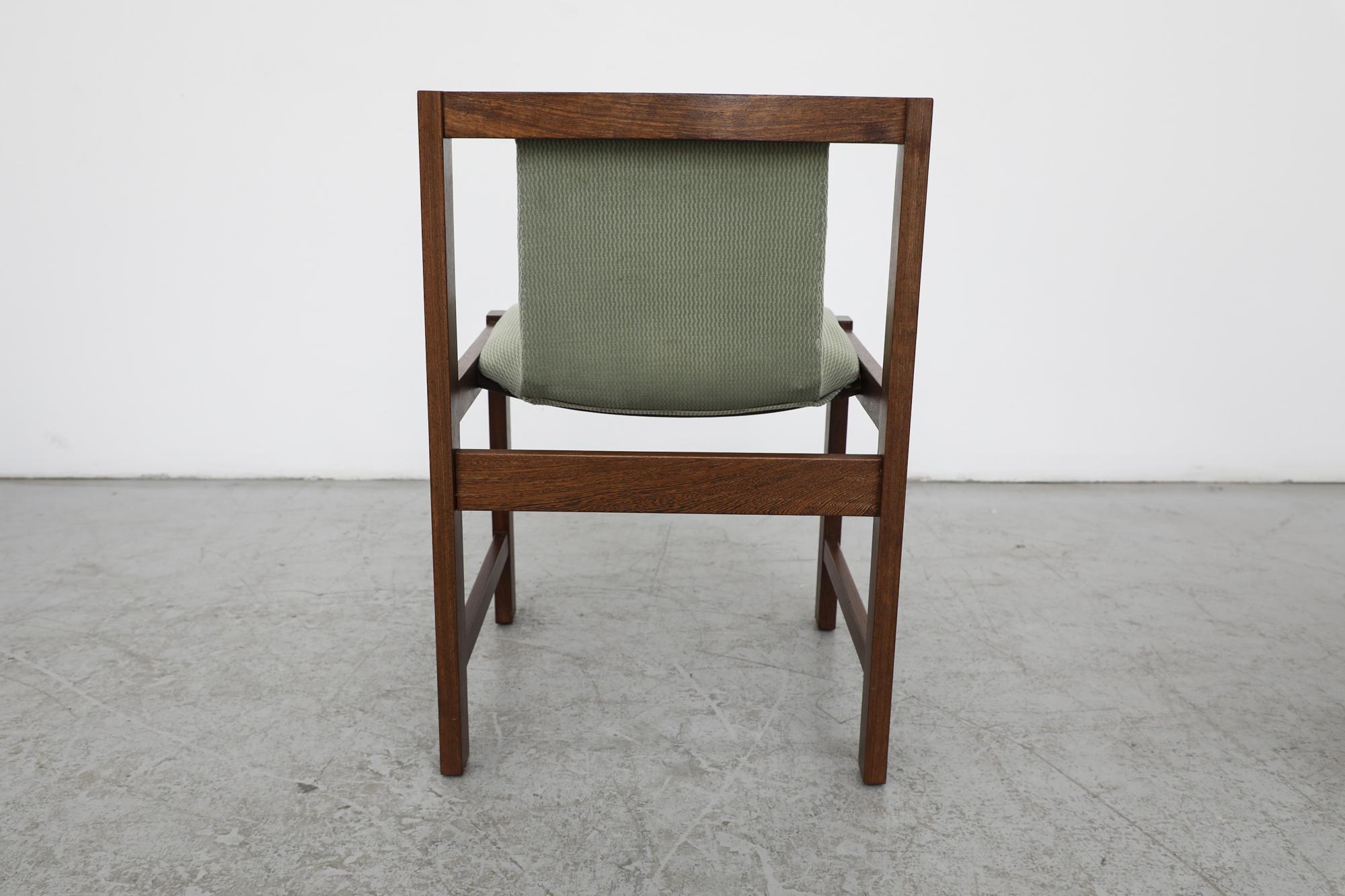 Mid-Century Cees Braakman (attr) Wenge Dining Chairs 11