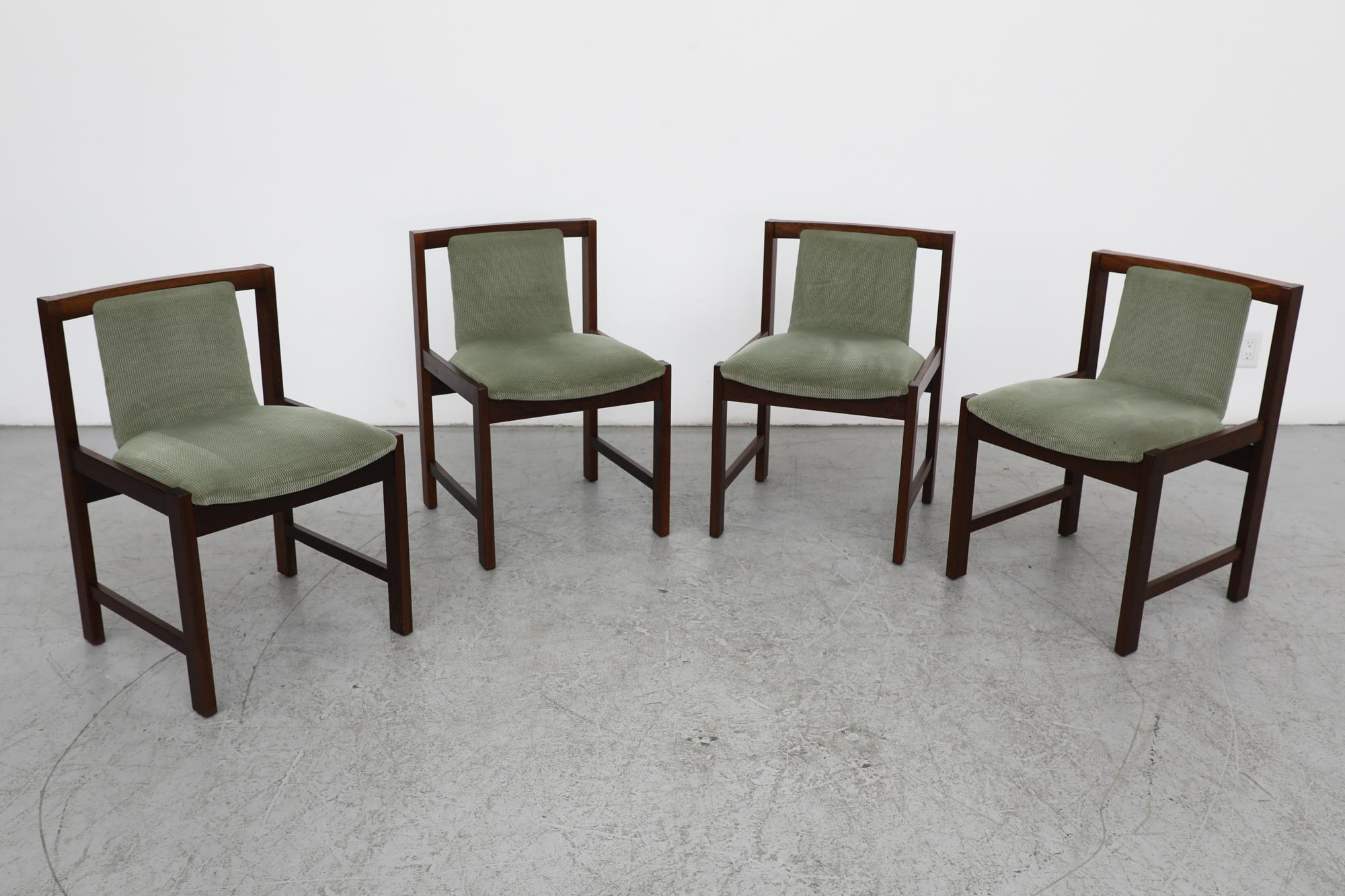 Mid-Century Modern Mid-Century Cees Braakman (attr) Wenge Dining Chairs