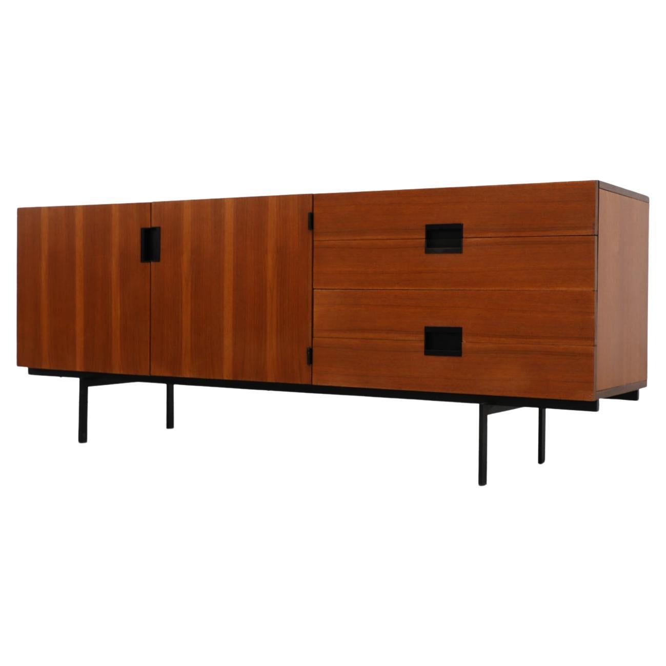 Mid-Century Cees Braakman 'DU04' Japanische Serie Credenza für Pastoe in Teakholz im Angebot