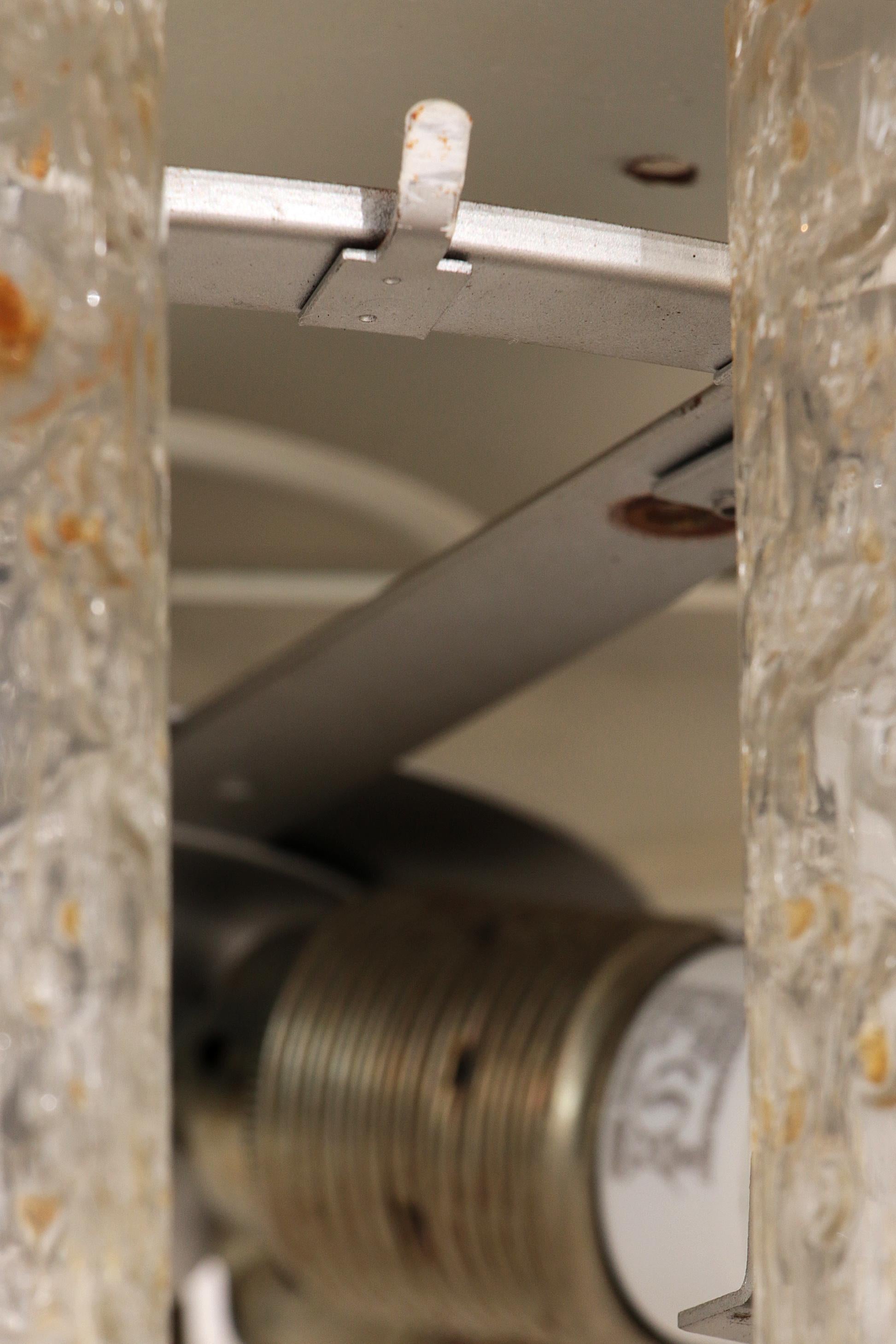 Lampadario da soffitto del Mid-Century di Doria Lichtenwerken in vendita 4