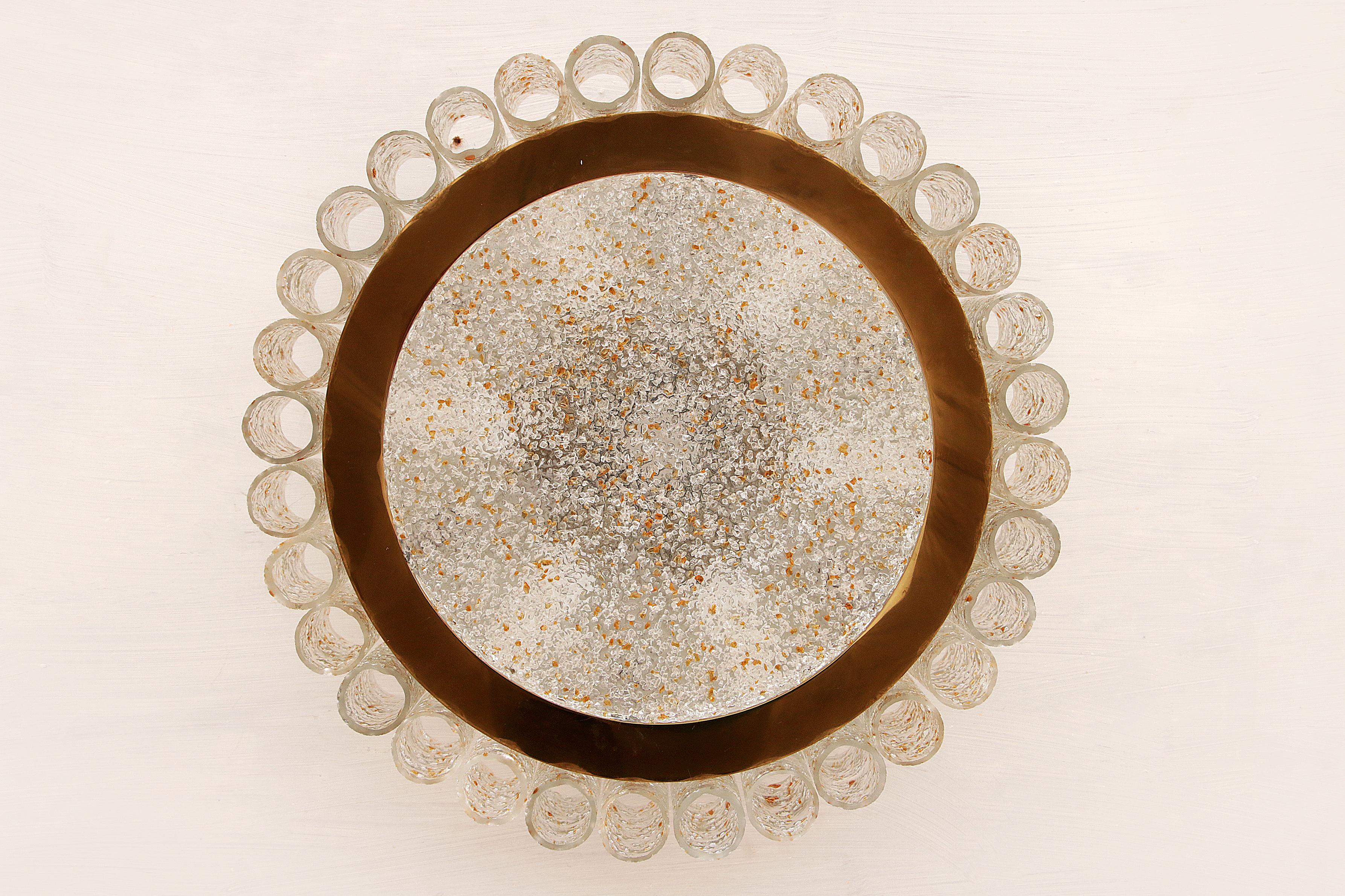 Lampadario da soffitto del Mid-Century di Doria Lichtenwerken in vendita 5