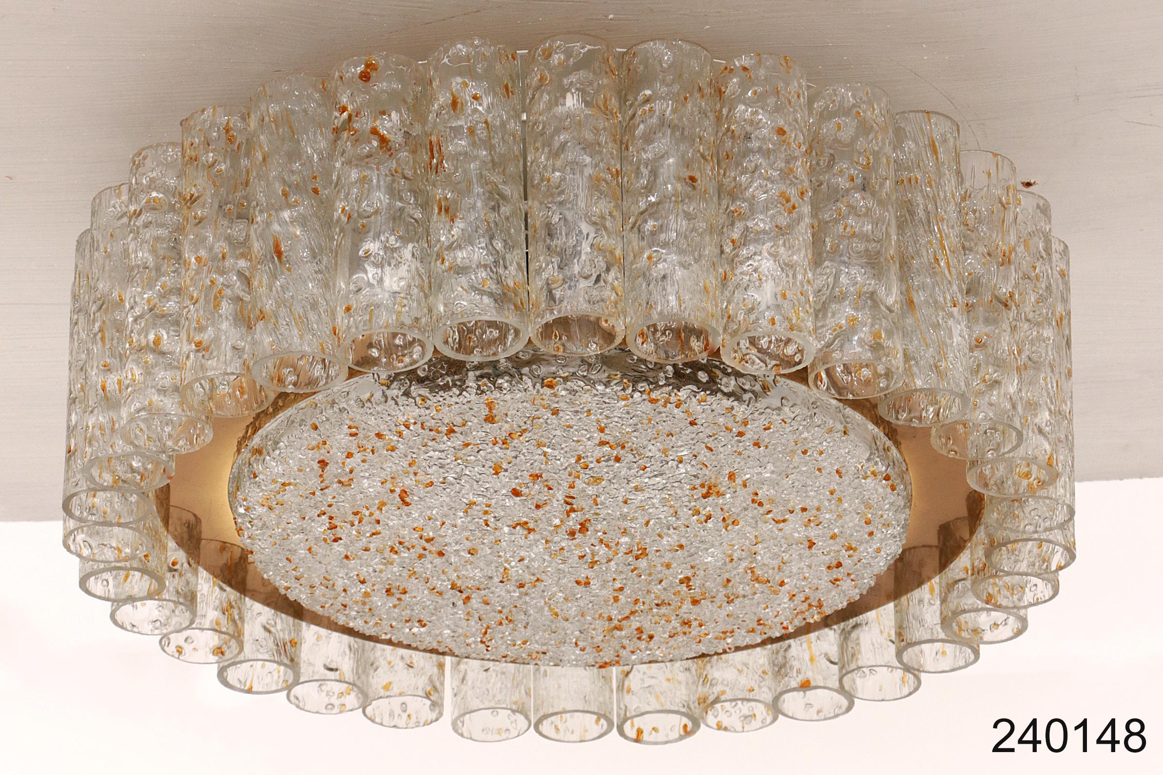 Lampadario da soffitto del Mid-Century di Doria Lichtenwerken in vendita 6