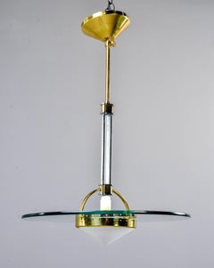 Midcentury Ceiling Fixture by Fontana Art of Italy