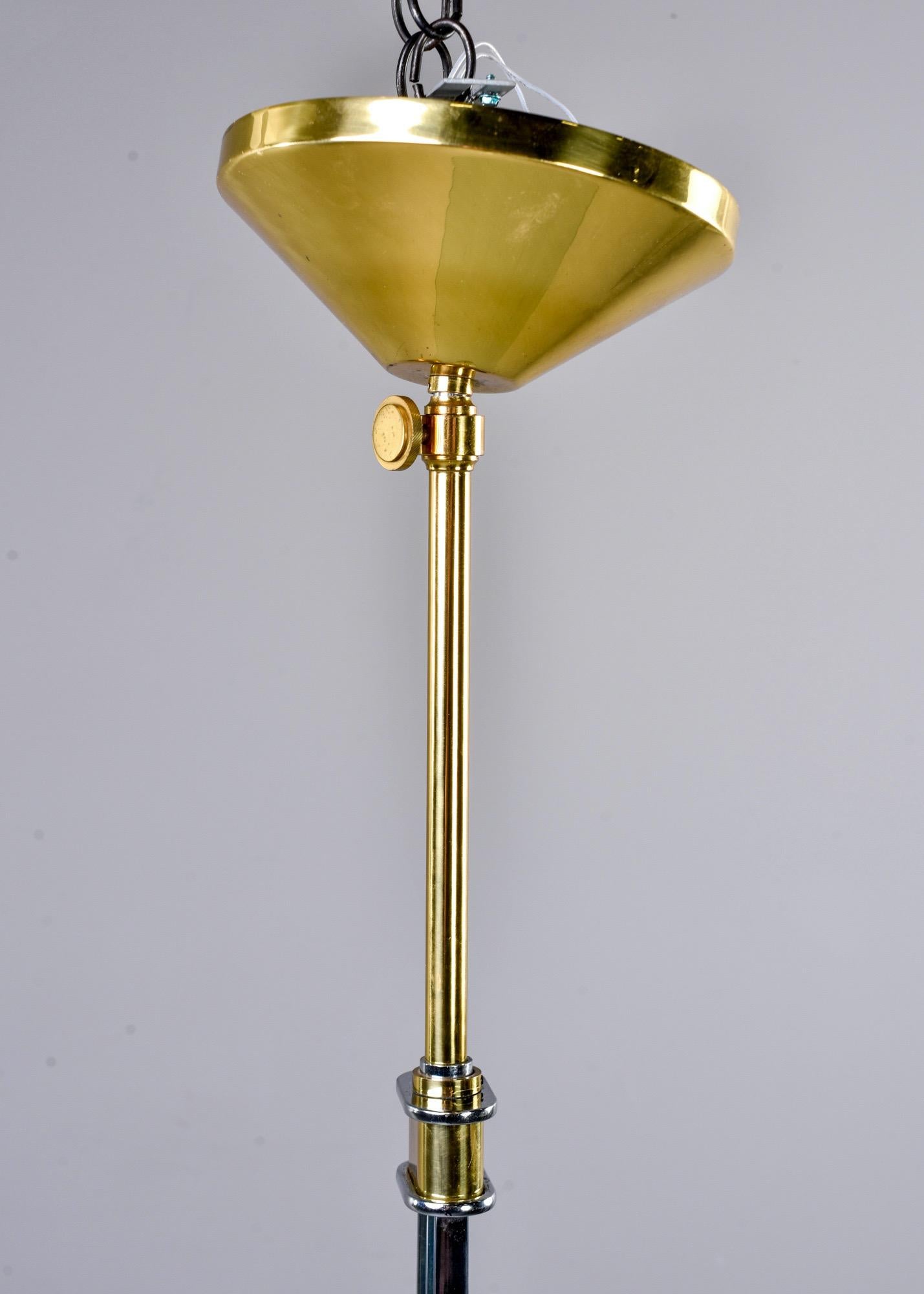 Deckenleuchte aus der Mitte des Jahrhunderts von Fontana Art of Italy (20. Jahrhundert) im Angebot