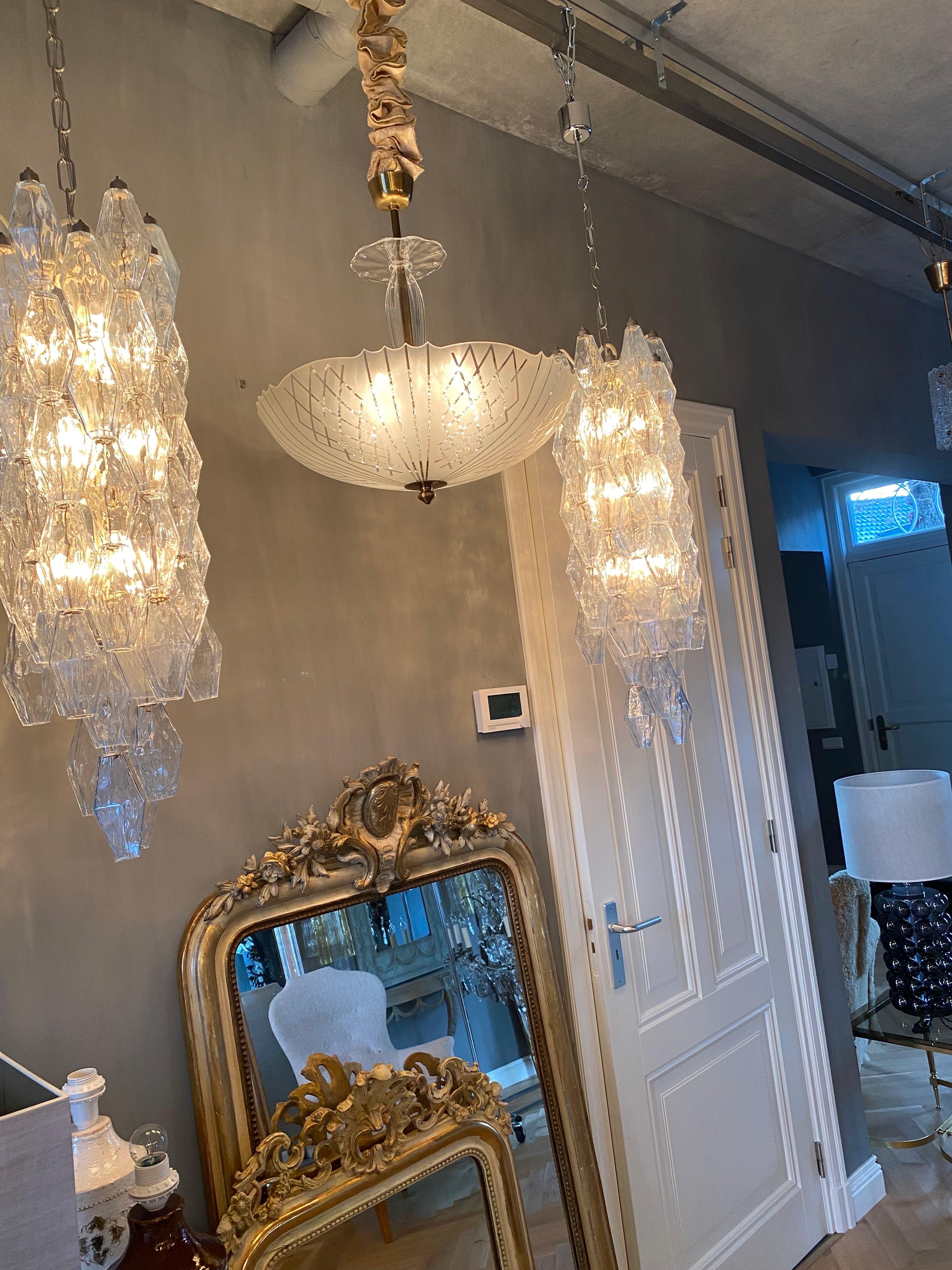 Lampada da soffitto di metà secolo di Carl Fagerlund in vendita 4
