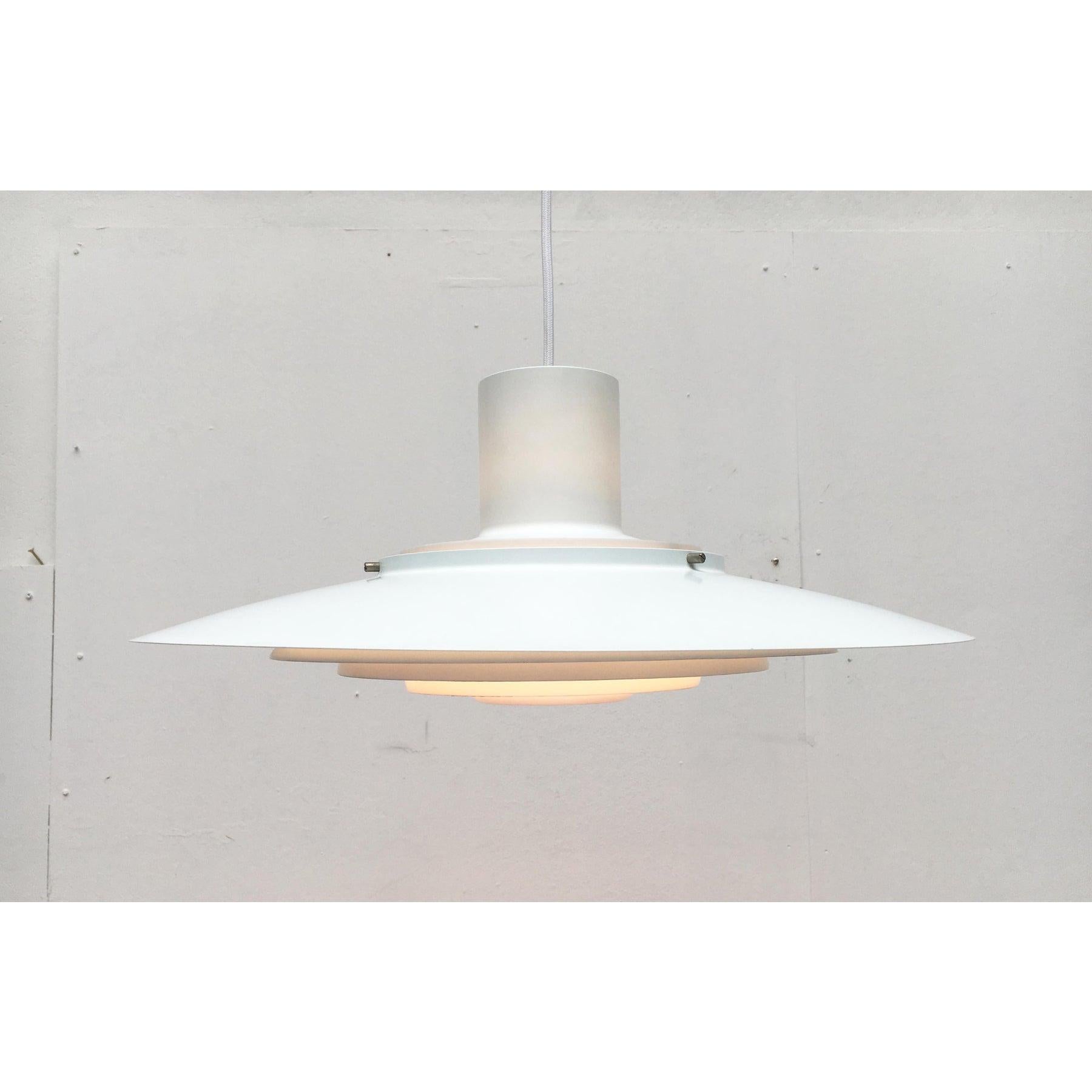 Lampada da soffitto di metà secolo di Preben Fabricius & Jørgen Kastholm per Nordisk Solar in vendita 3