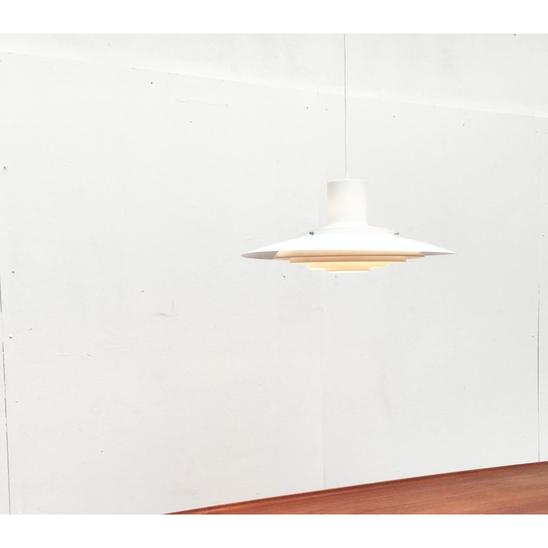 Lampada da soffitto di metà secolo di Preben Fabricius & Jørgen Kastholm per Nordisk Solar in vendita 2