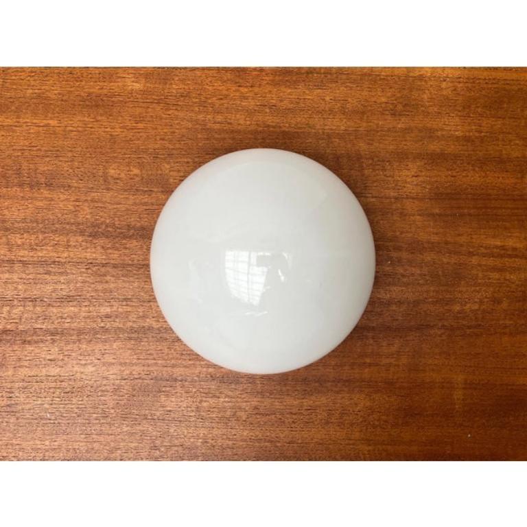 Mid-Century moderno Lampada da soffitto di metà secolo di Wilhelm Wagenfeld per Lindner, Germania, anni '50 in vendita