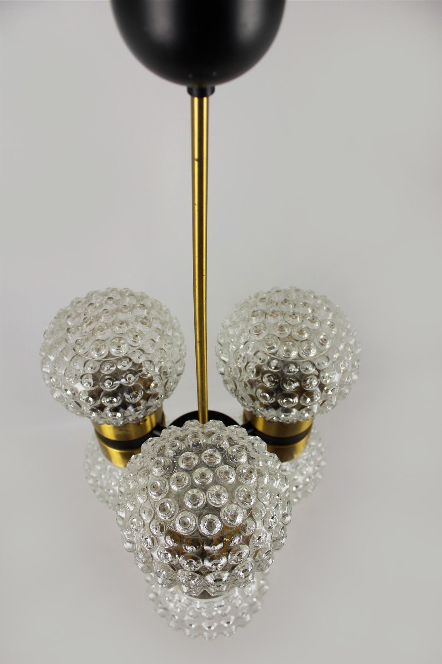 Mid-Century Ceiling Lamp from Napako, 1970s For Sale 6