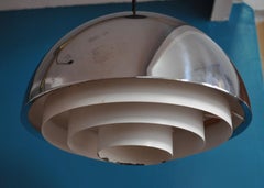 Midcentury Ceiling Lamp "Milieu" by Jo Hammerborg for Fog & Mørup