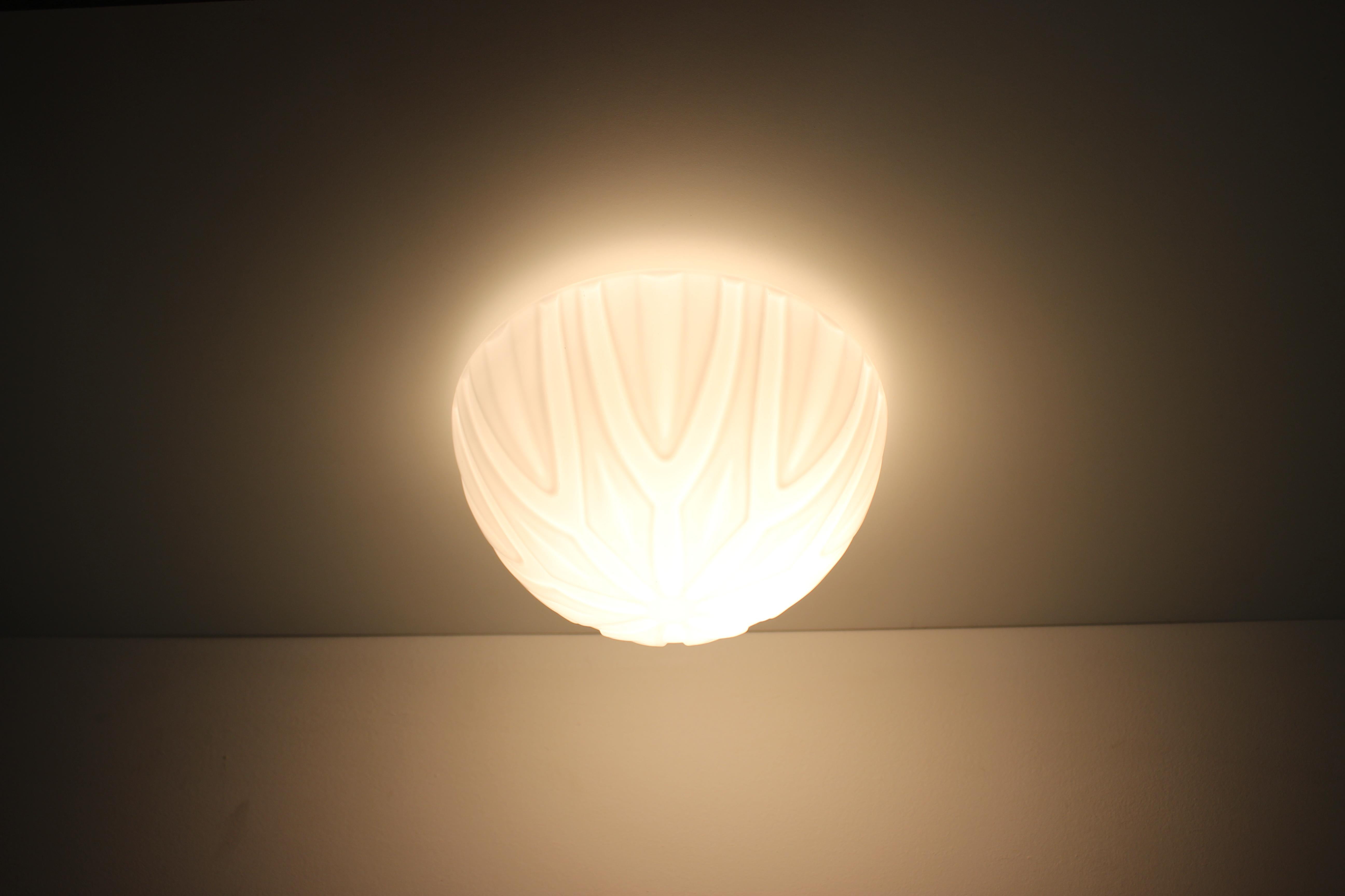 Midcentury Ceiling Light or Wall Lamp, 1970s In Good Condition In Praha, CZ