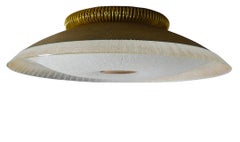 Mid Century Ceiling Mount Fixture by Lightolier after  P. Tynell /  G. Thurston