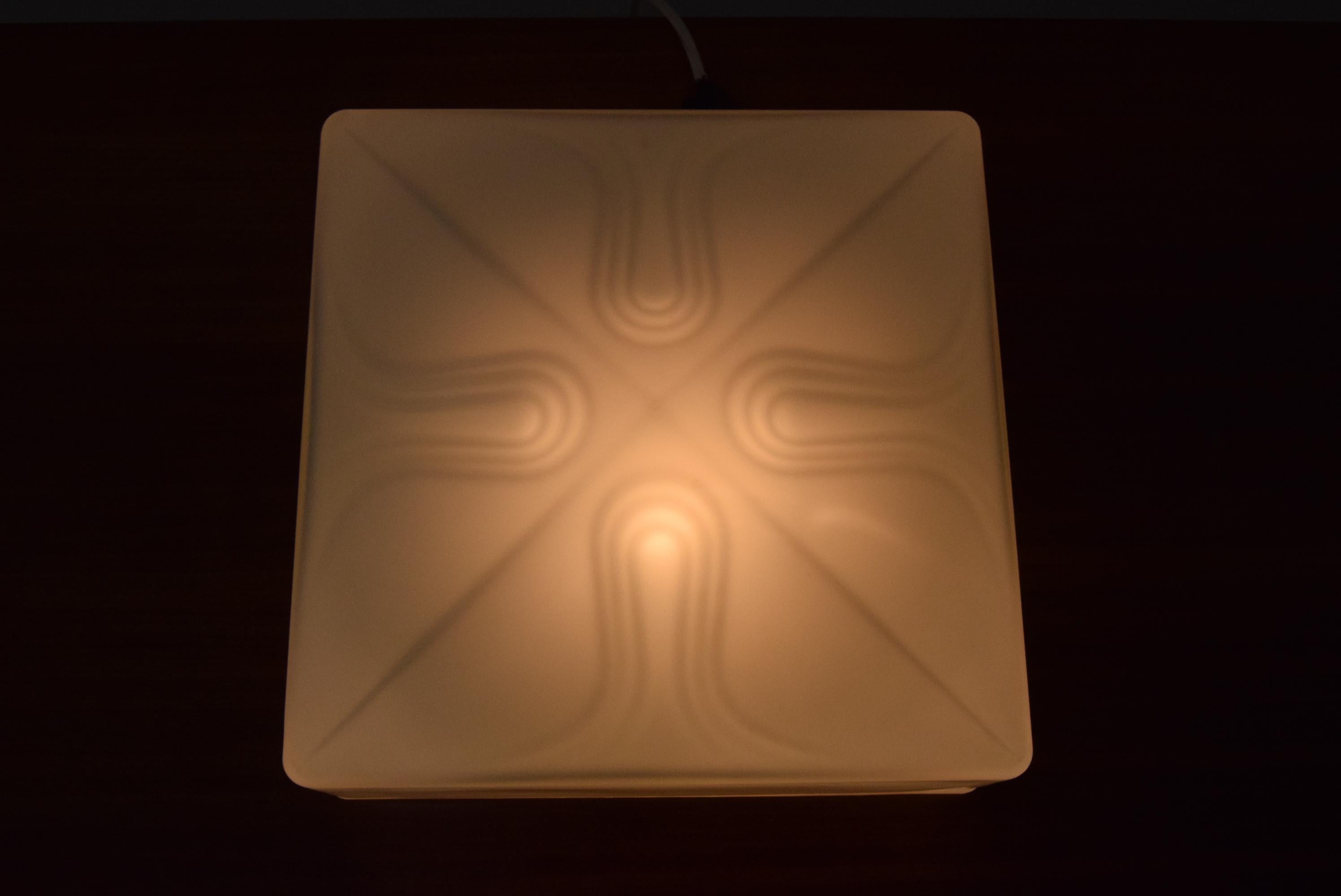 Metal Midcentury Ceiling or Wall Light, 1970s For Sale