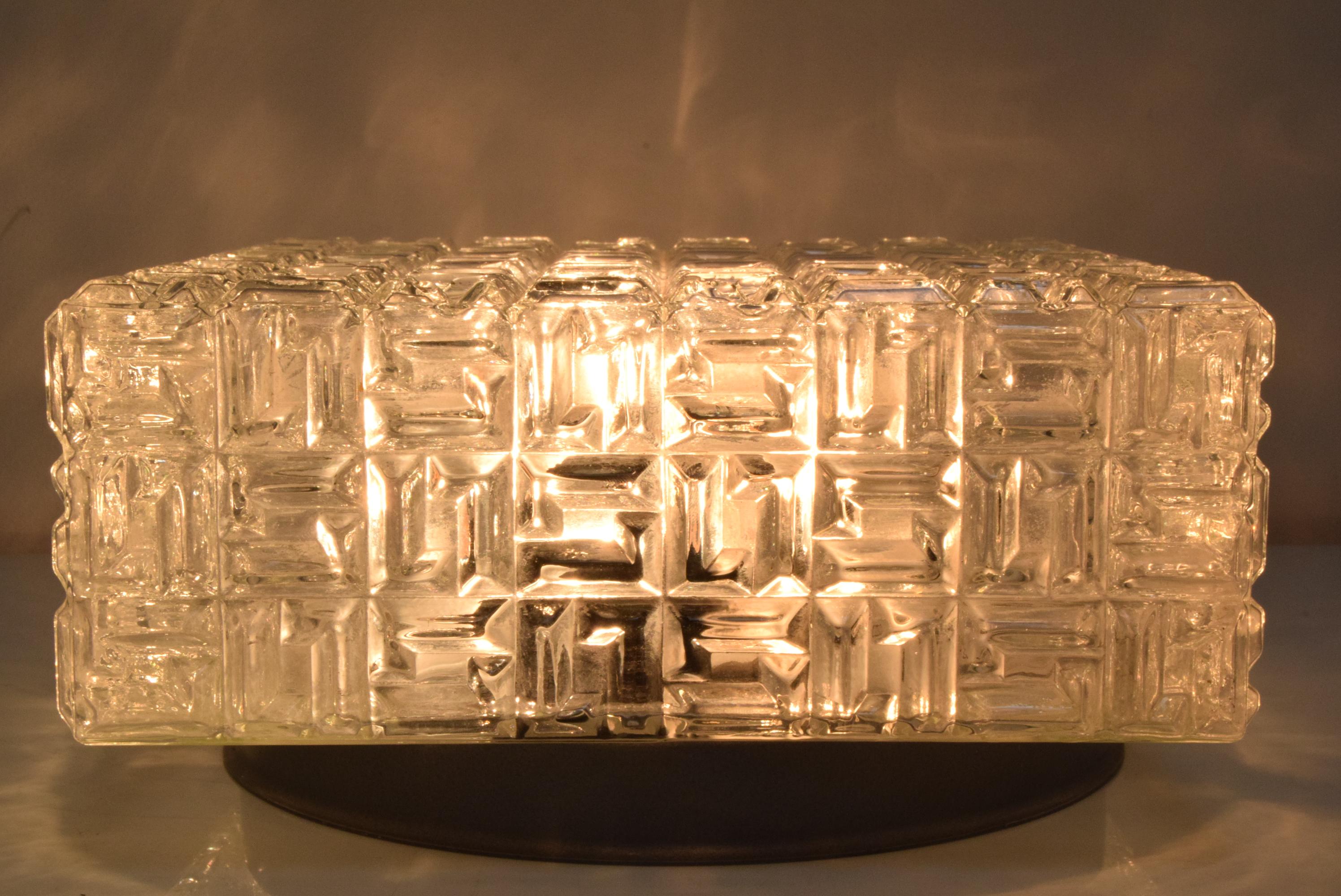 Mid-Century Ceiling or Wall Light, 1970's In Good Condition In Praha, CZ