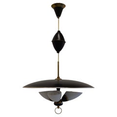 Mid-Century Ceiling Pendant by T. Røste & Co, Norway. 1950s.