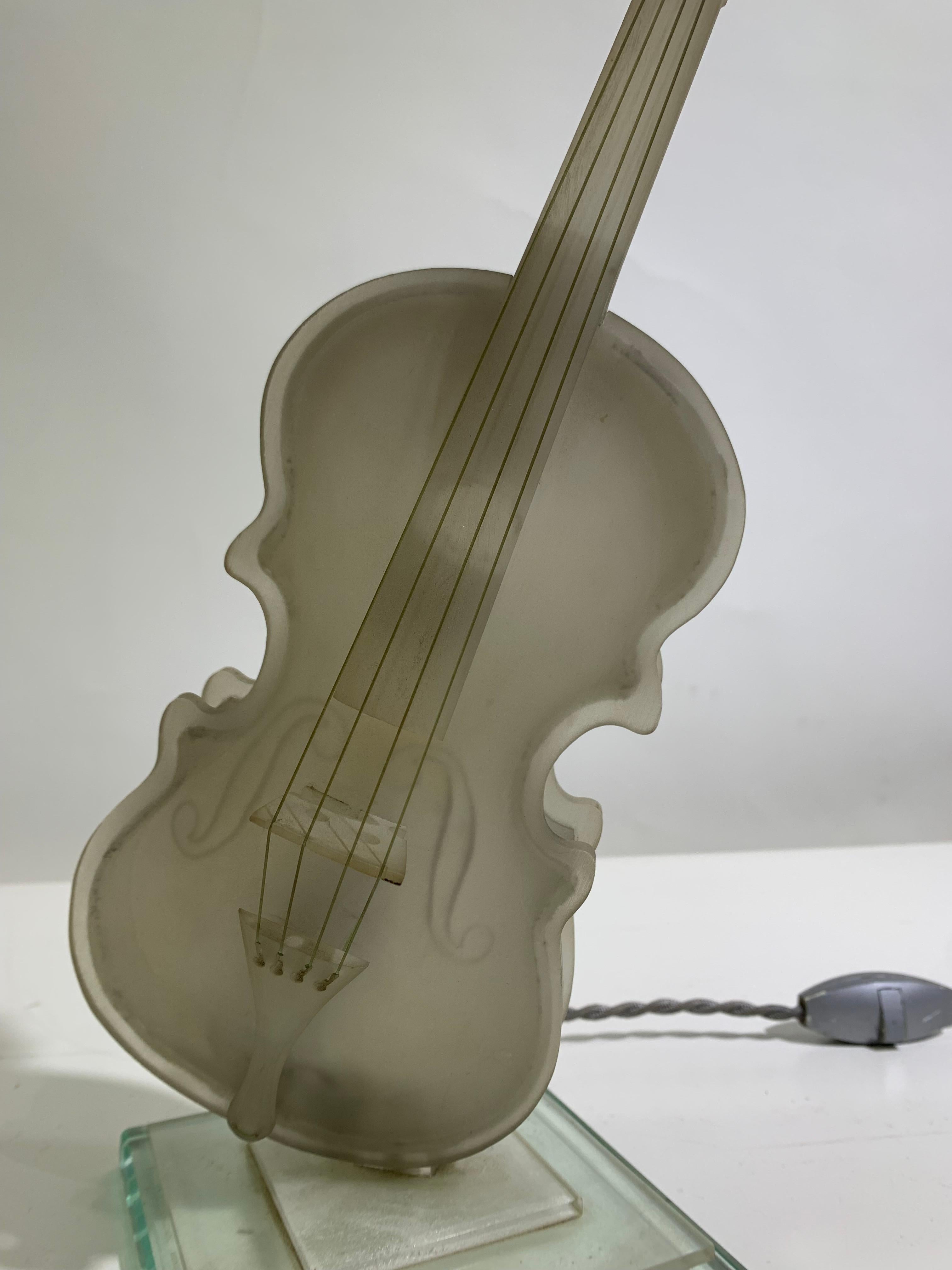 Midcentury Cello Table Lamp For Sale 1