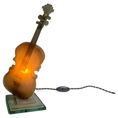 Vintage Midcentury Cello Table Lamp