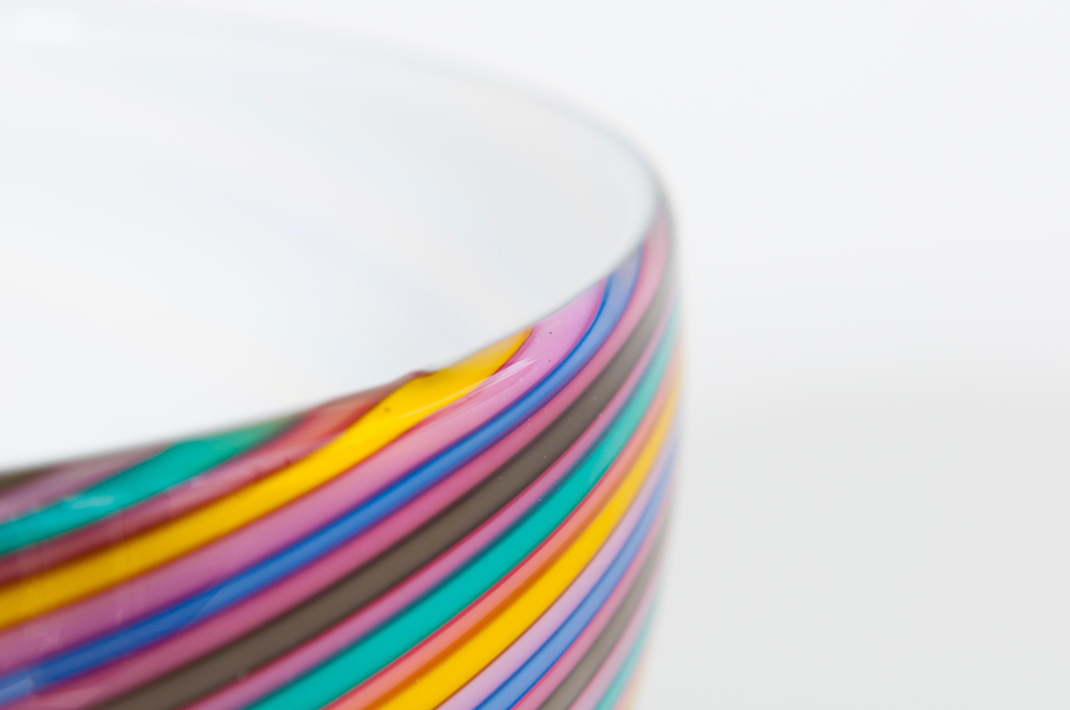 Ciotola in vetro di Murano di metà secolo 1960 in vendita 10