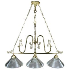 Used Over counter 3 light  Chandelier