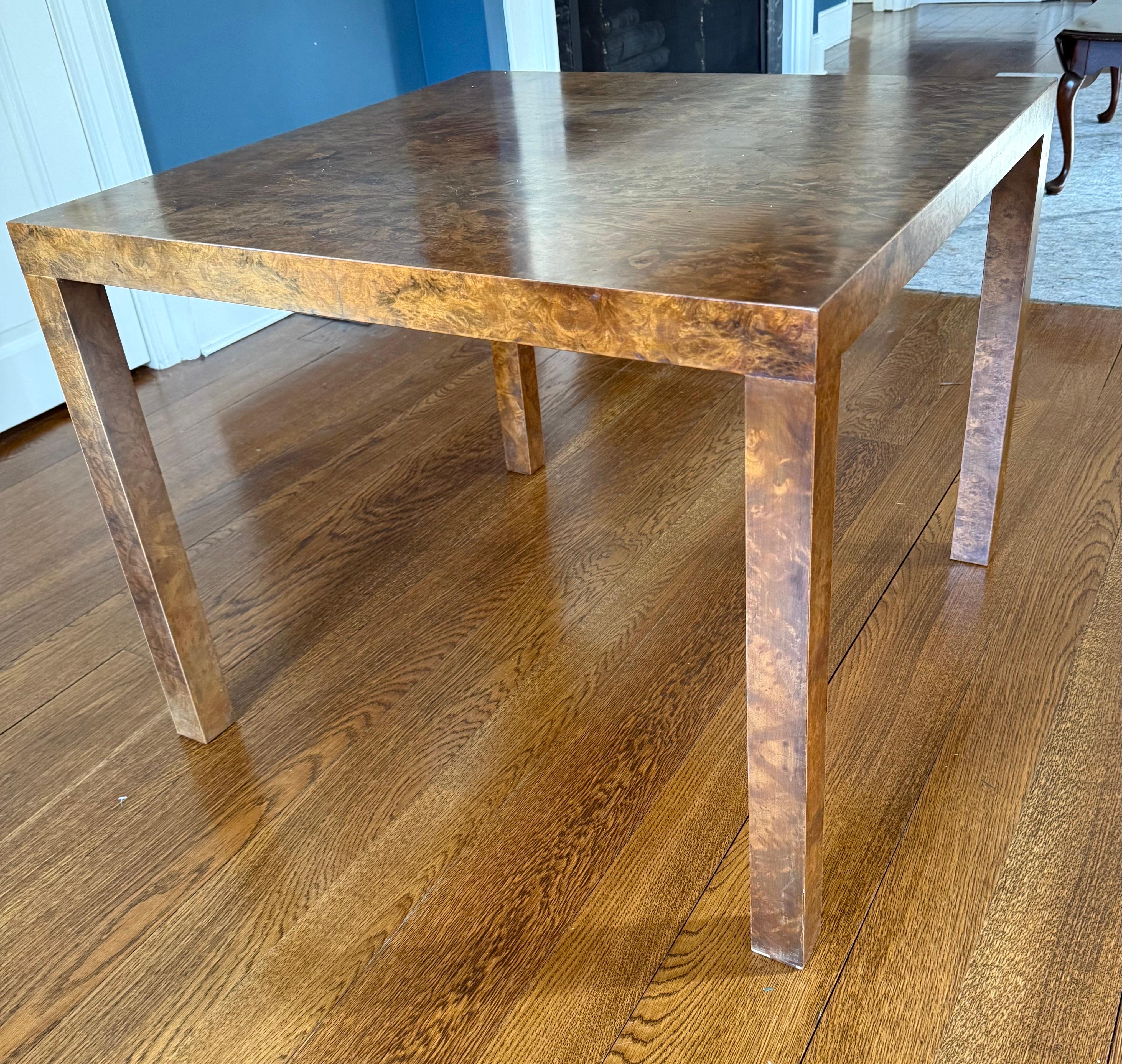 Mid Century Center, Side or End Table by Milo Baughman for Directional Furniture In Good Condition In West Hartford, CT