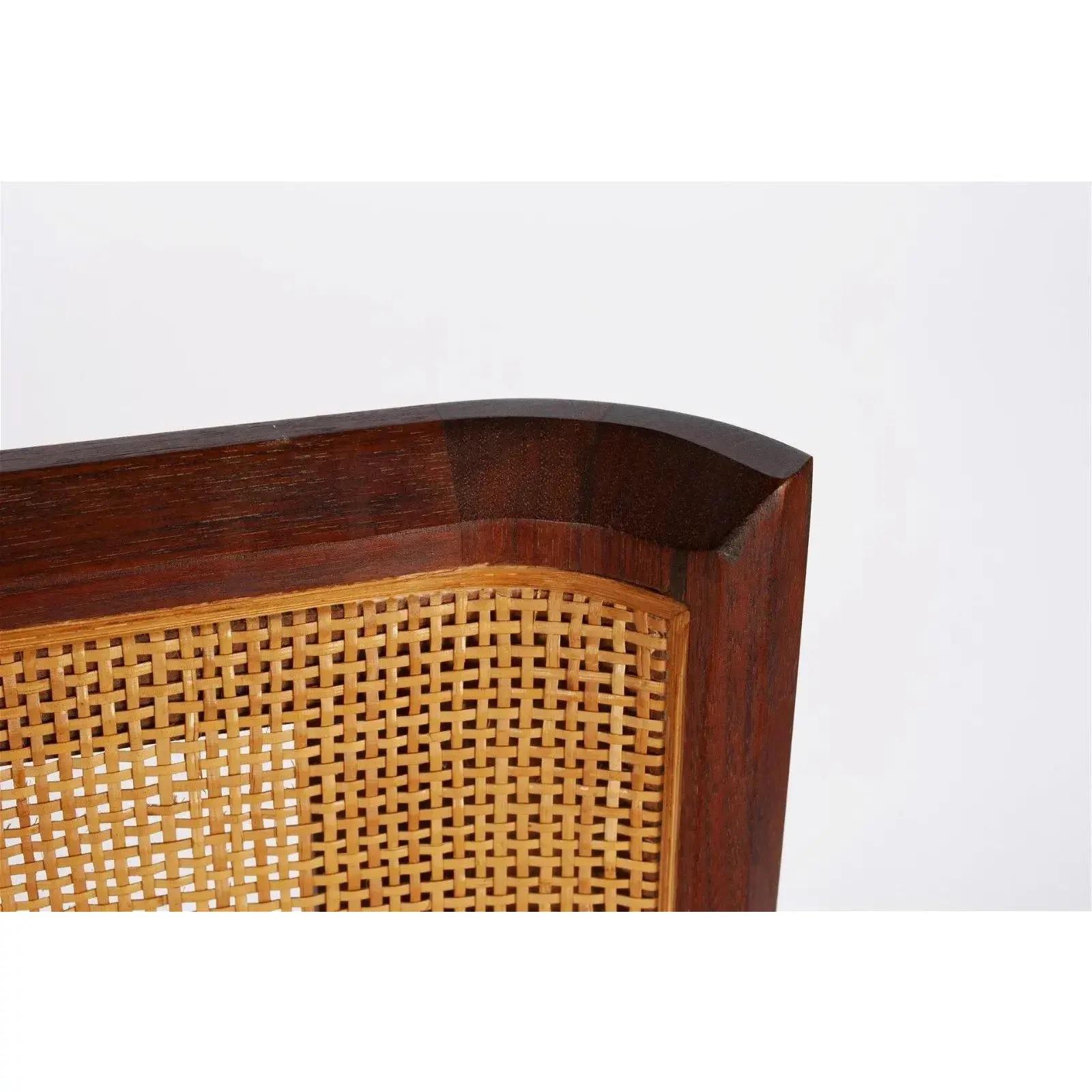 MId Century Paire de têtes de lit à deux places David Parmelee Bon état - En vente à West Hollywood, CA