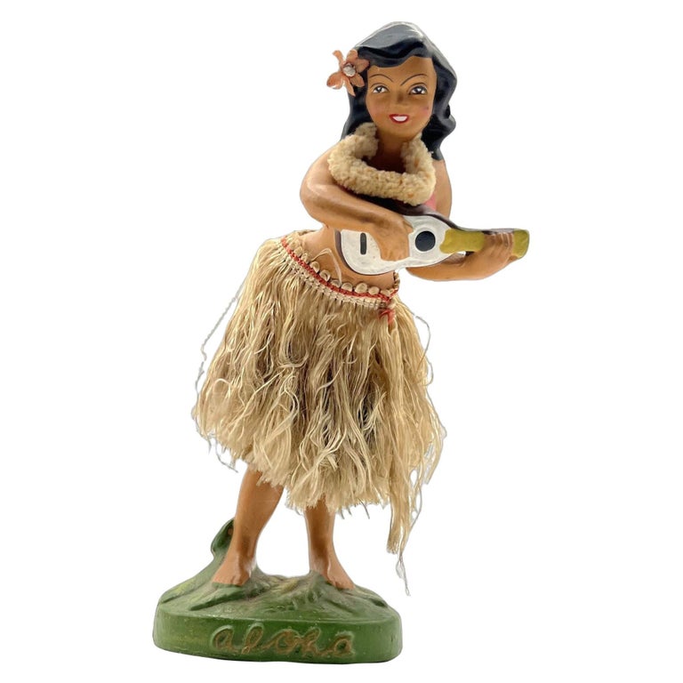 Vintage Hawaiian Hula Dolls - 6 For Sale on 1stDibs | vintage hula
