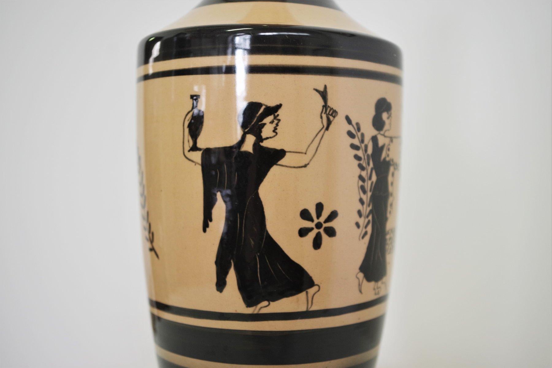 Mid-Century Ceramic Amphora by Giulio Barattucci, 1960s - Iconic Italian Artistr For Sale 1
