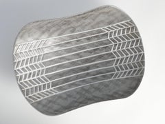 Mid-Century Ceramic Bowl "Ax" by Mari Simmulson for Upsala Ekeby, Sweden 1950s