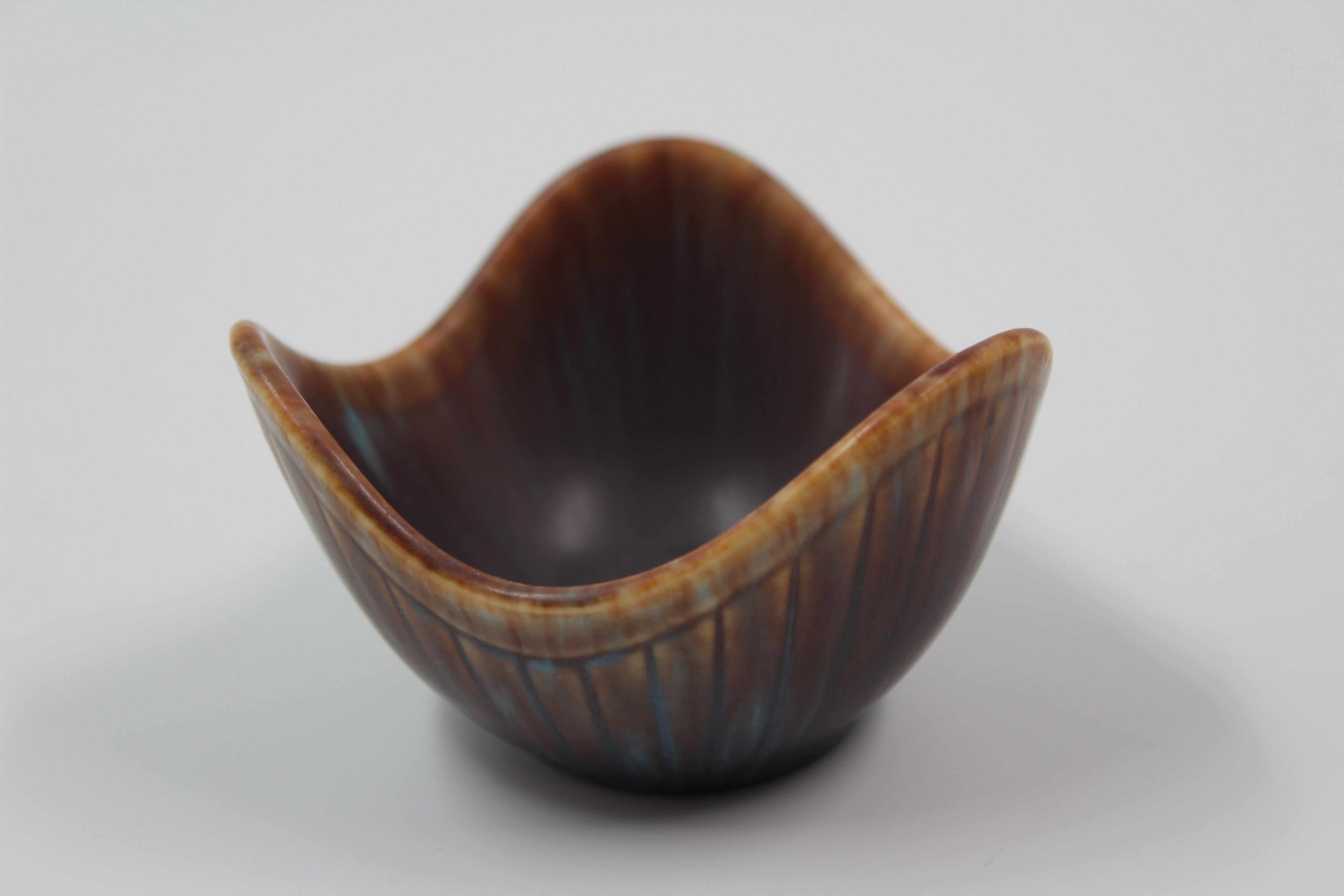 Midcentury Ceramic Bowl by Gunnar Nylund 'Set of 2', 1950s For Sale 1