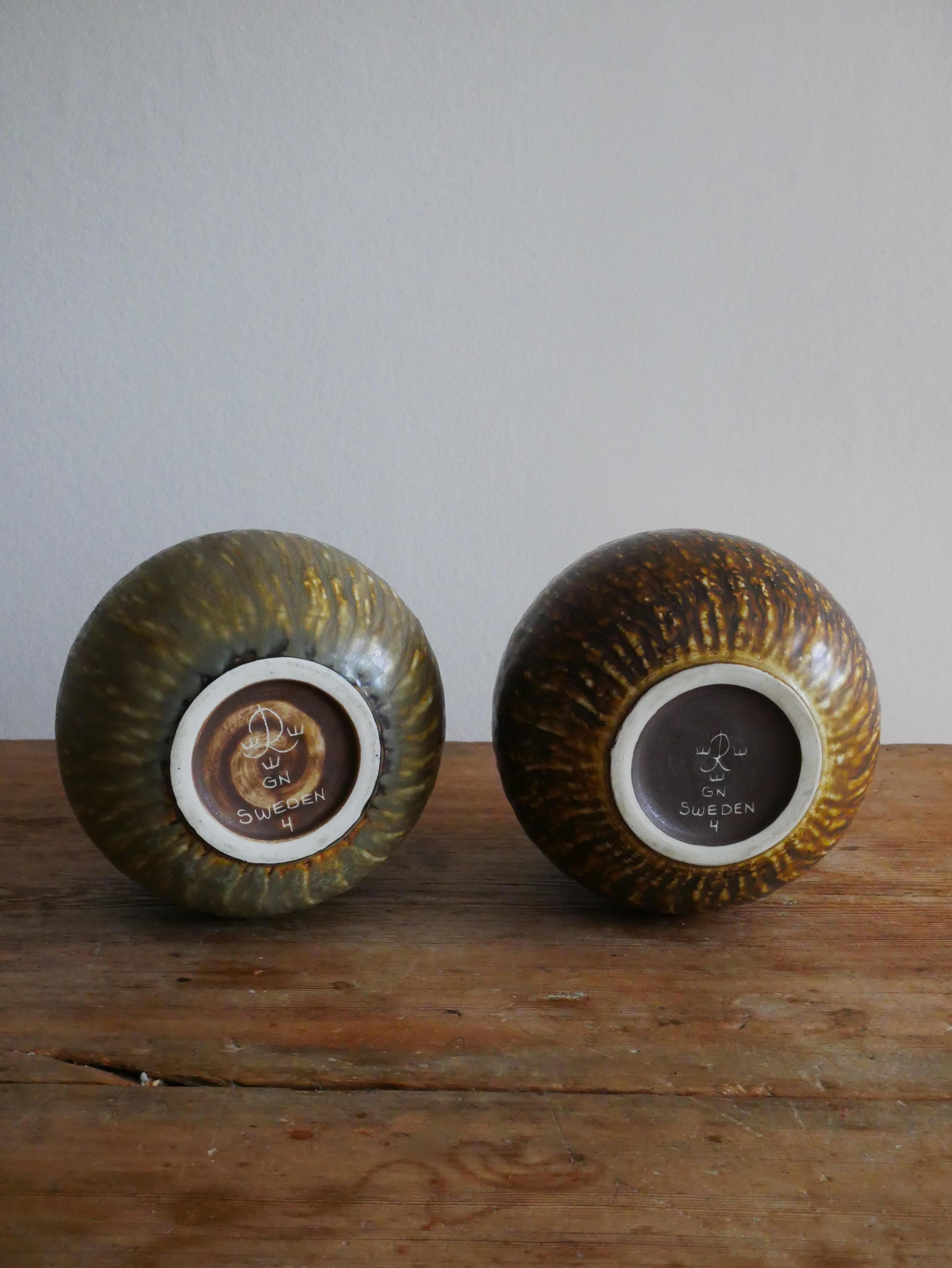 Swedish A Set of two Ceramic Bowls 