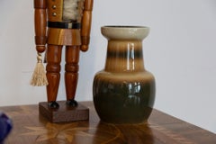 Mid Century Ceramic Brown Vase, Europe, 1960s