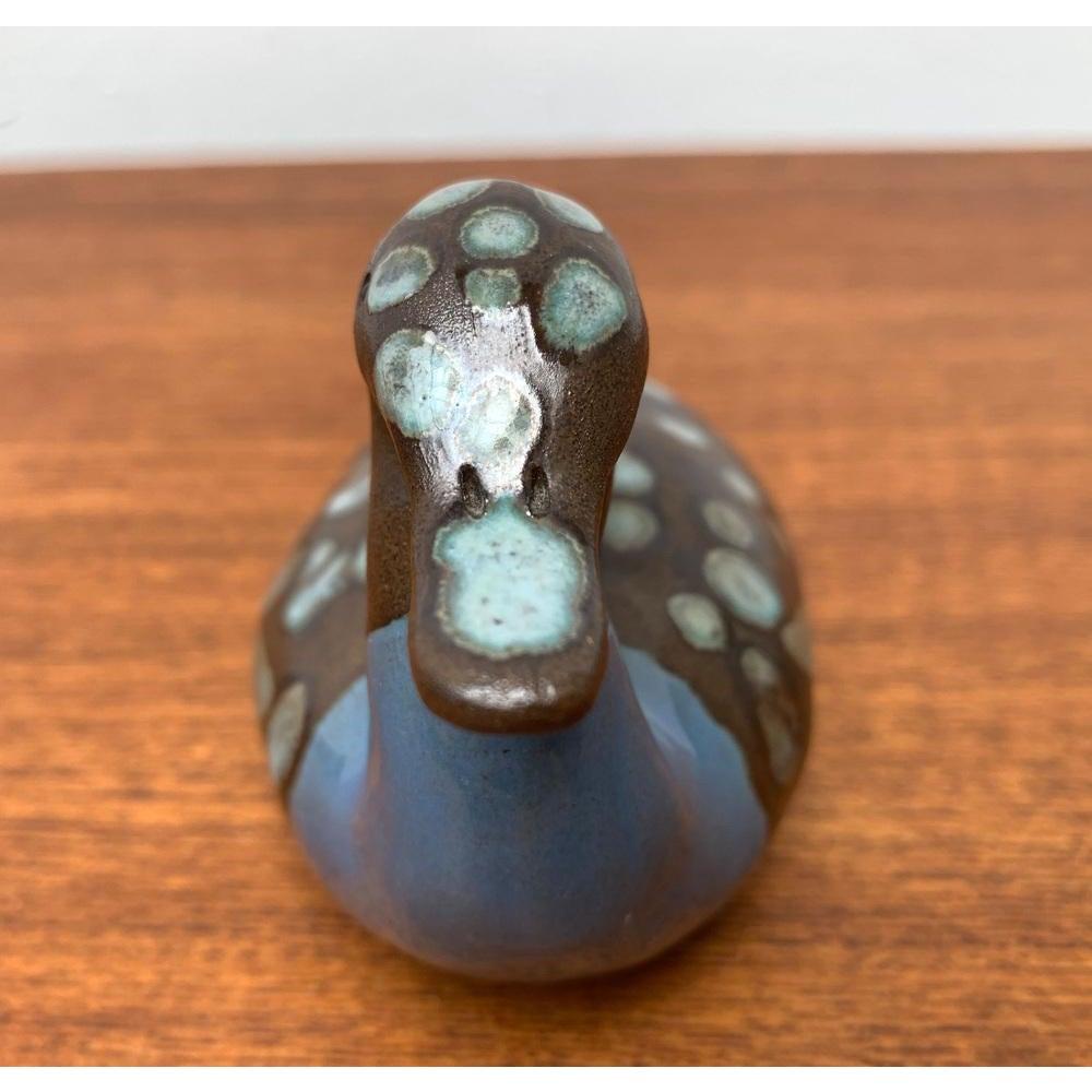 Figurina di anatra in ceramica di metà secolo, anni '60 in vendita 4