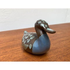 Mid-Century Ceramic Duck Figurine, 1960s