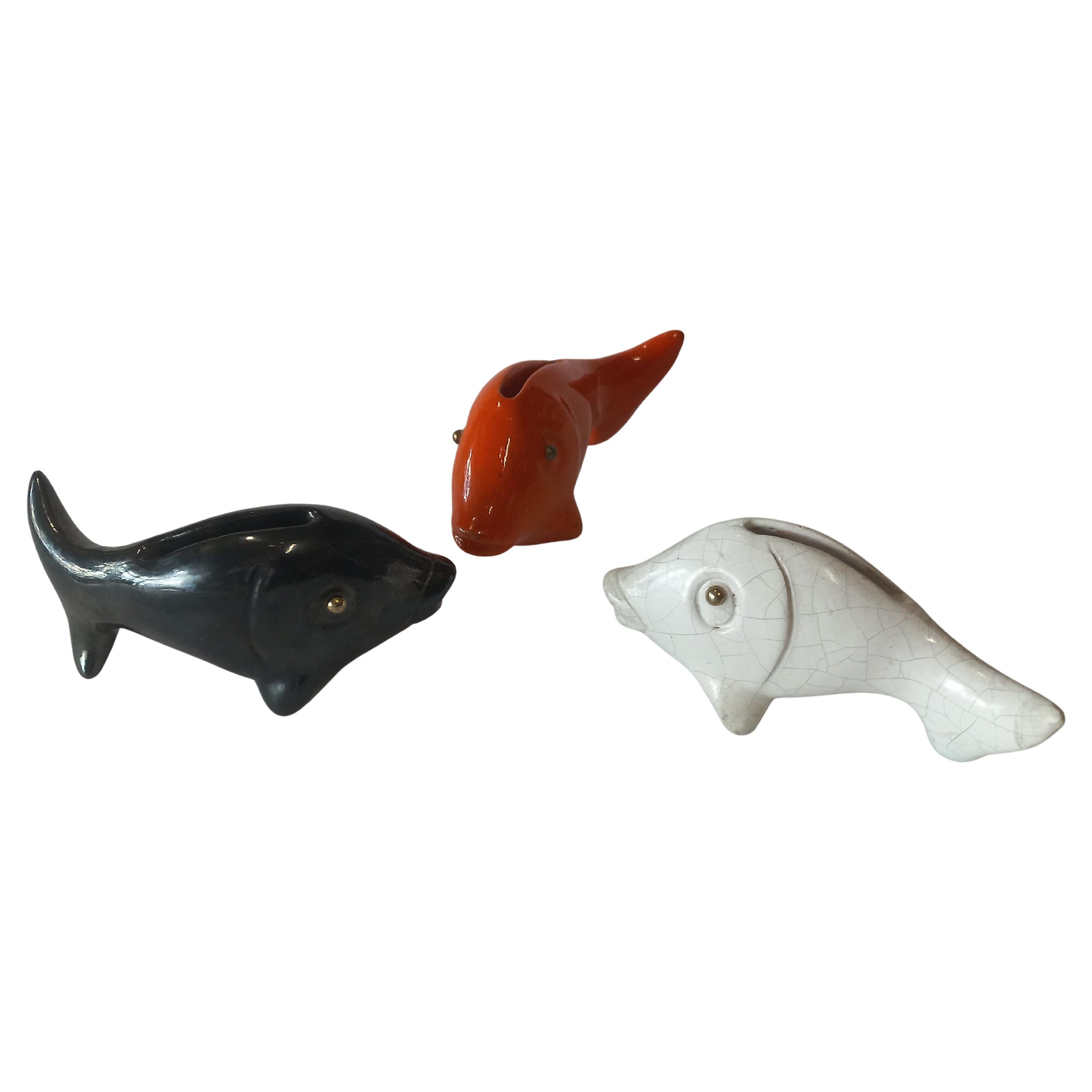 Porta stuzzicadenti in ceramica di Leopold Anzengruber, Vienna, Austria, metà del secolo scorso. in vendita 2