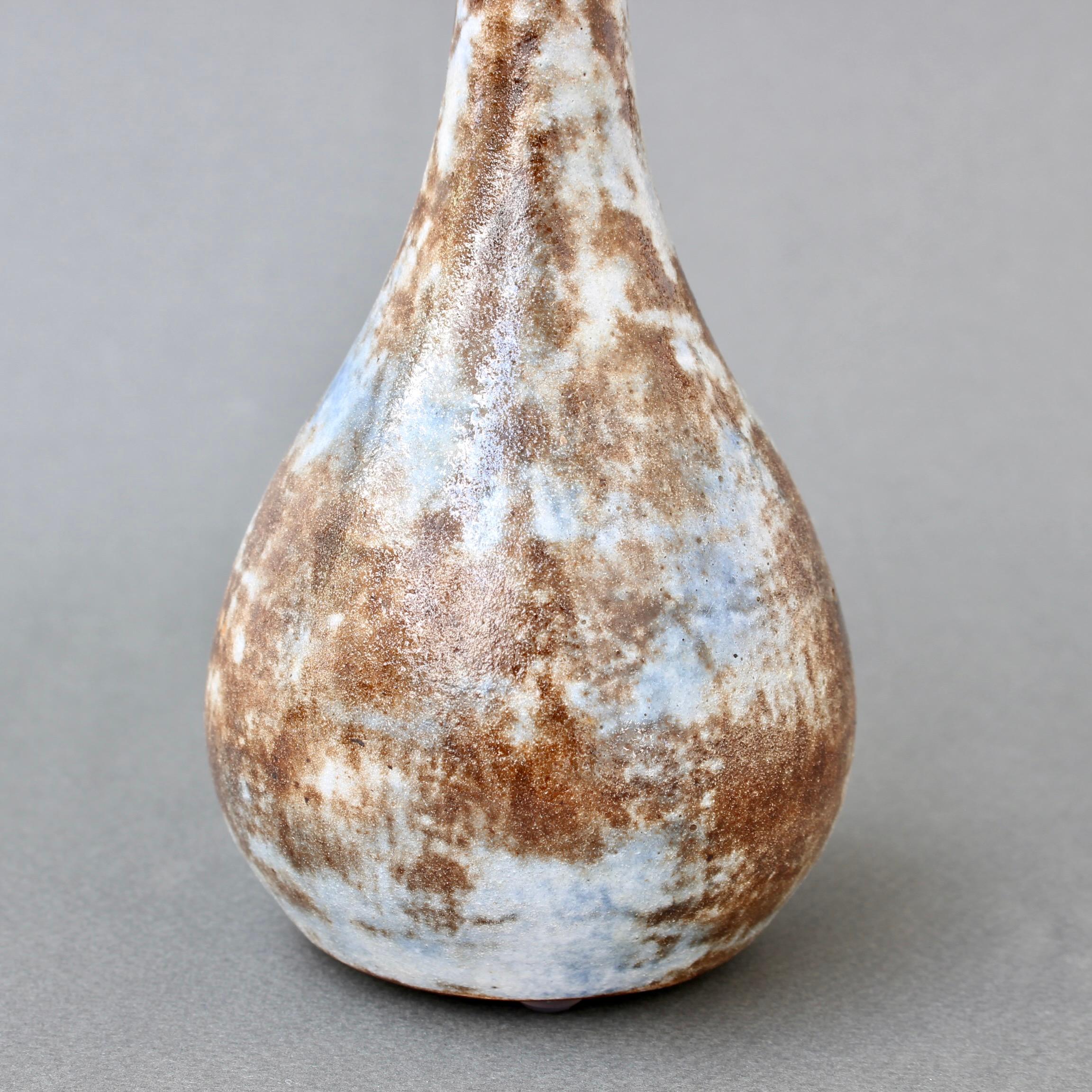 Mid-Century Ceramic Flower Vase by Alexandre Kostanda 'circa 1960s', Small In Good Condition For Sale In London, GB
