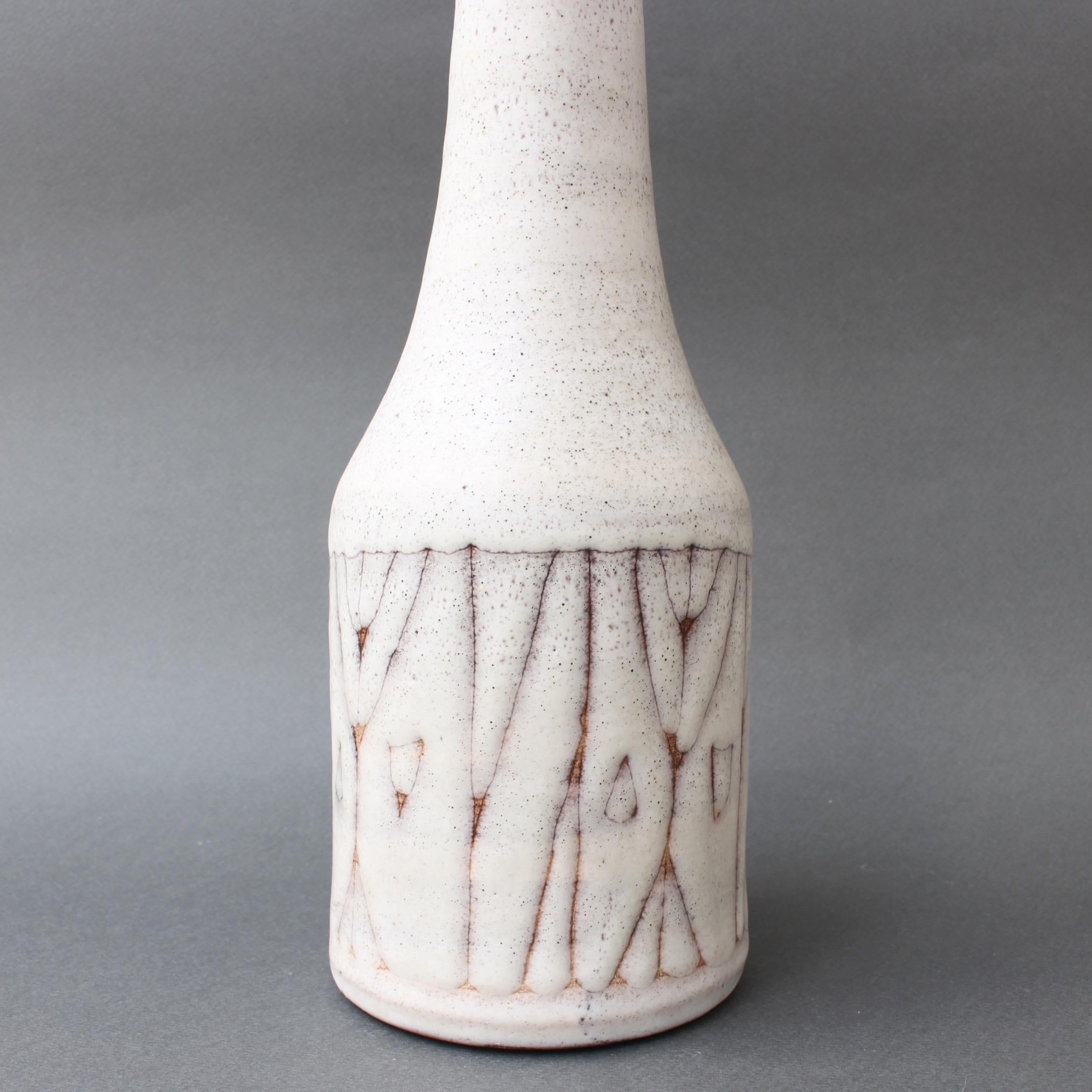 Midcentury Ceramic Flower Vase by Jacques Pouchain, Atelier Dieulefit 4