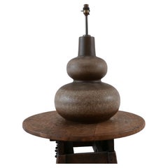 Mid-Century Ceramic 'Gourd' English Table Lamp